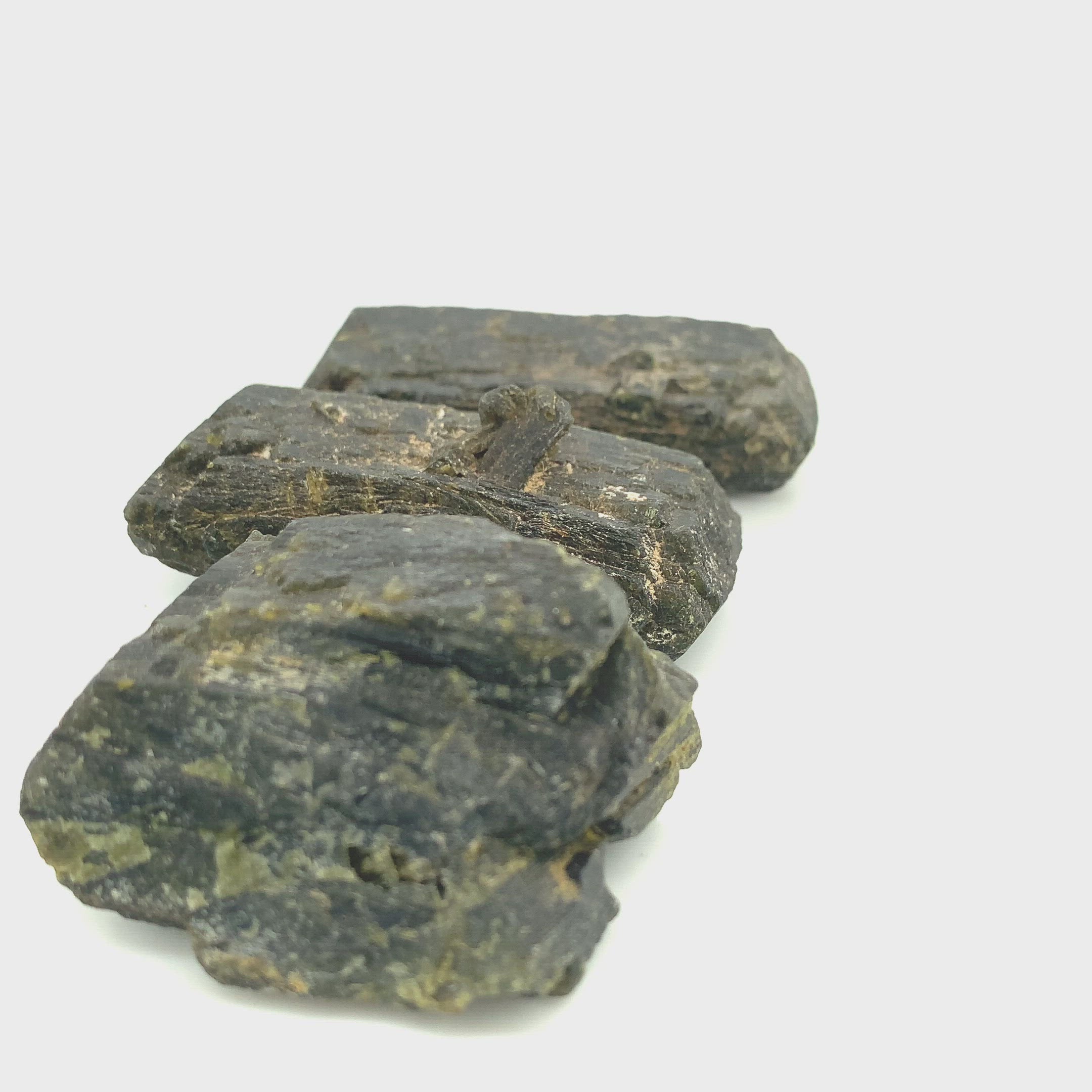 Epidote Log Raw Gemstone
