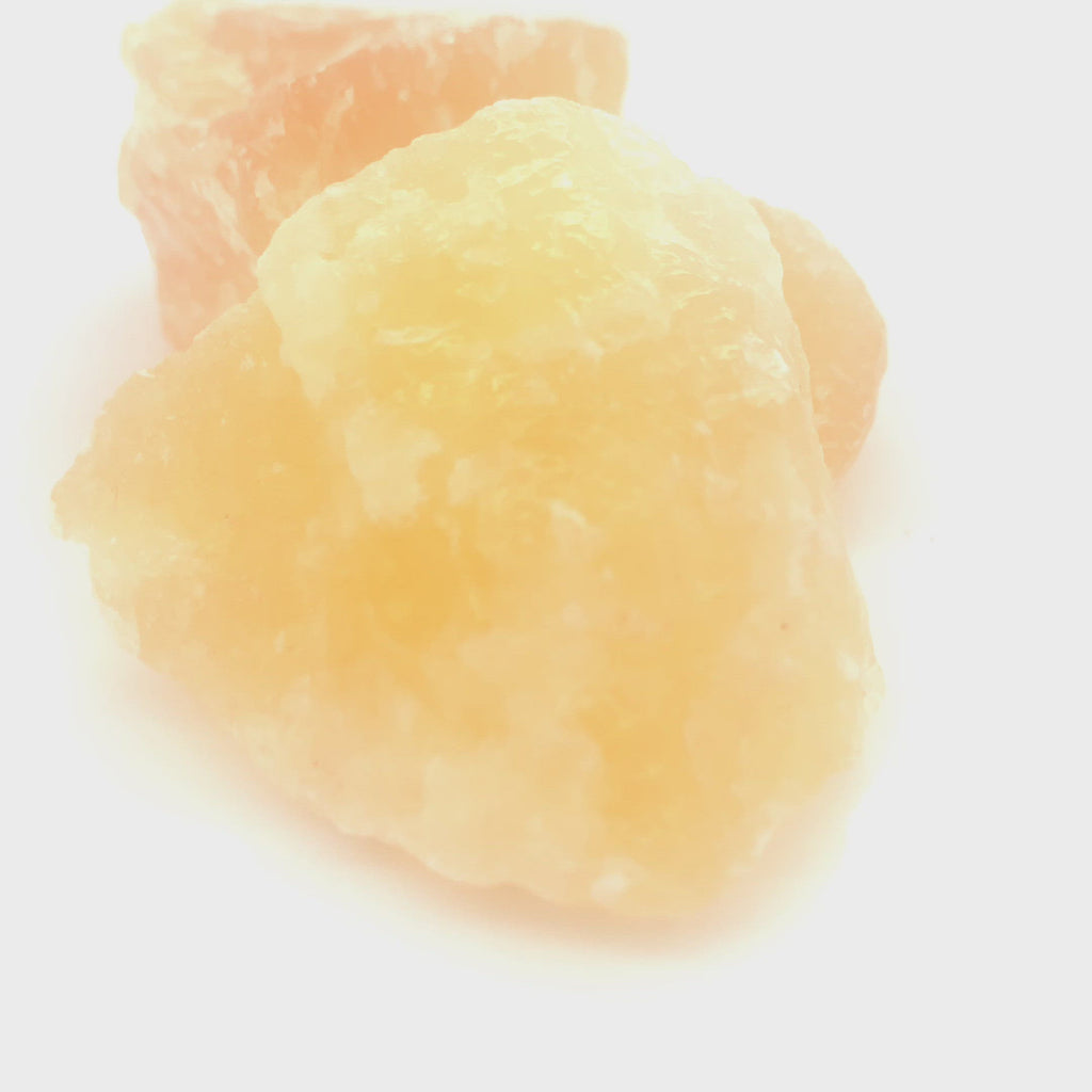 Orange Calcite Raw Gemstone