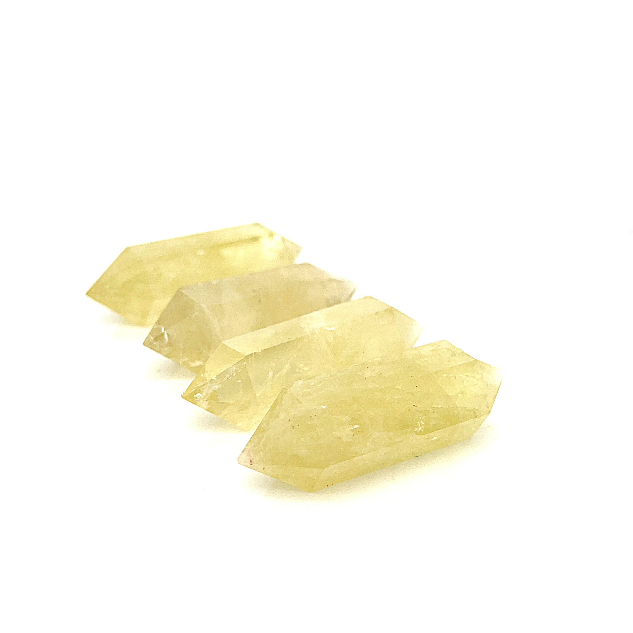 Citrine Gemstone Double Terminated points