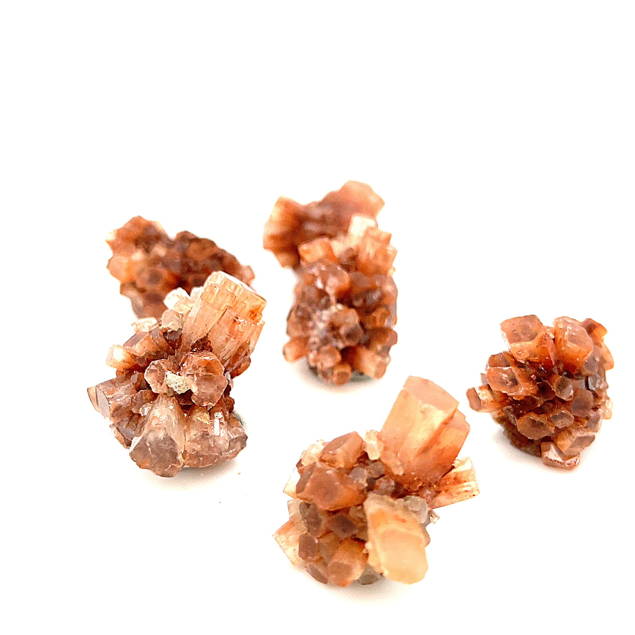 Aragonite, Sputnik,  Star Cluster Raw gemstone