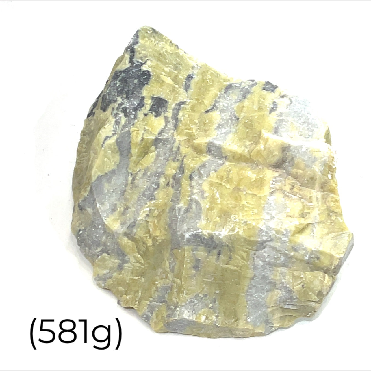 A group of Devalite stone (581g) used in meditation and crystal healing – grounding Earth energy. on a white background front overview.