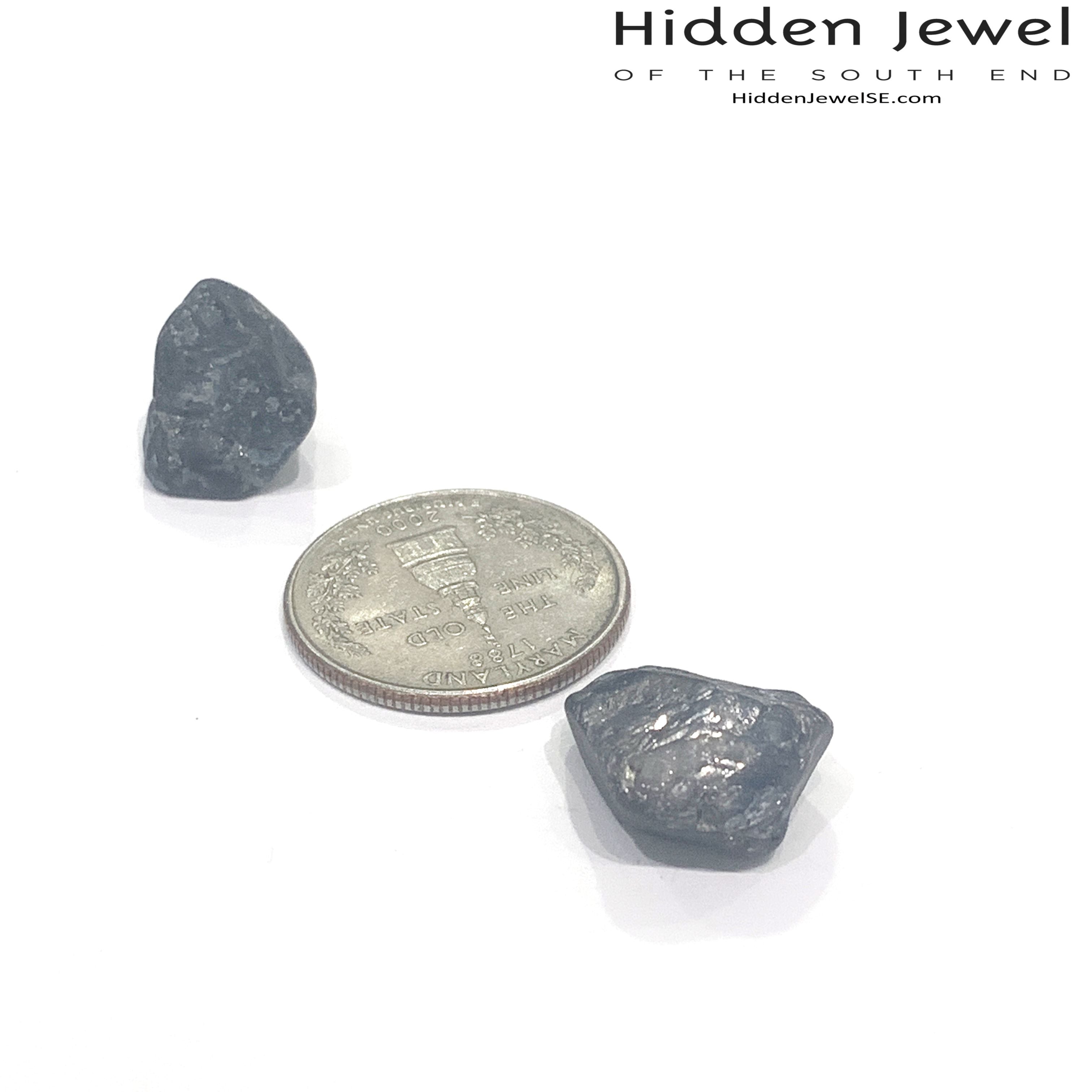 Sapphire , blue Raw gemstones