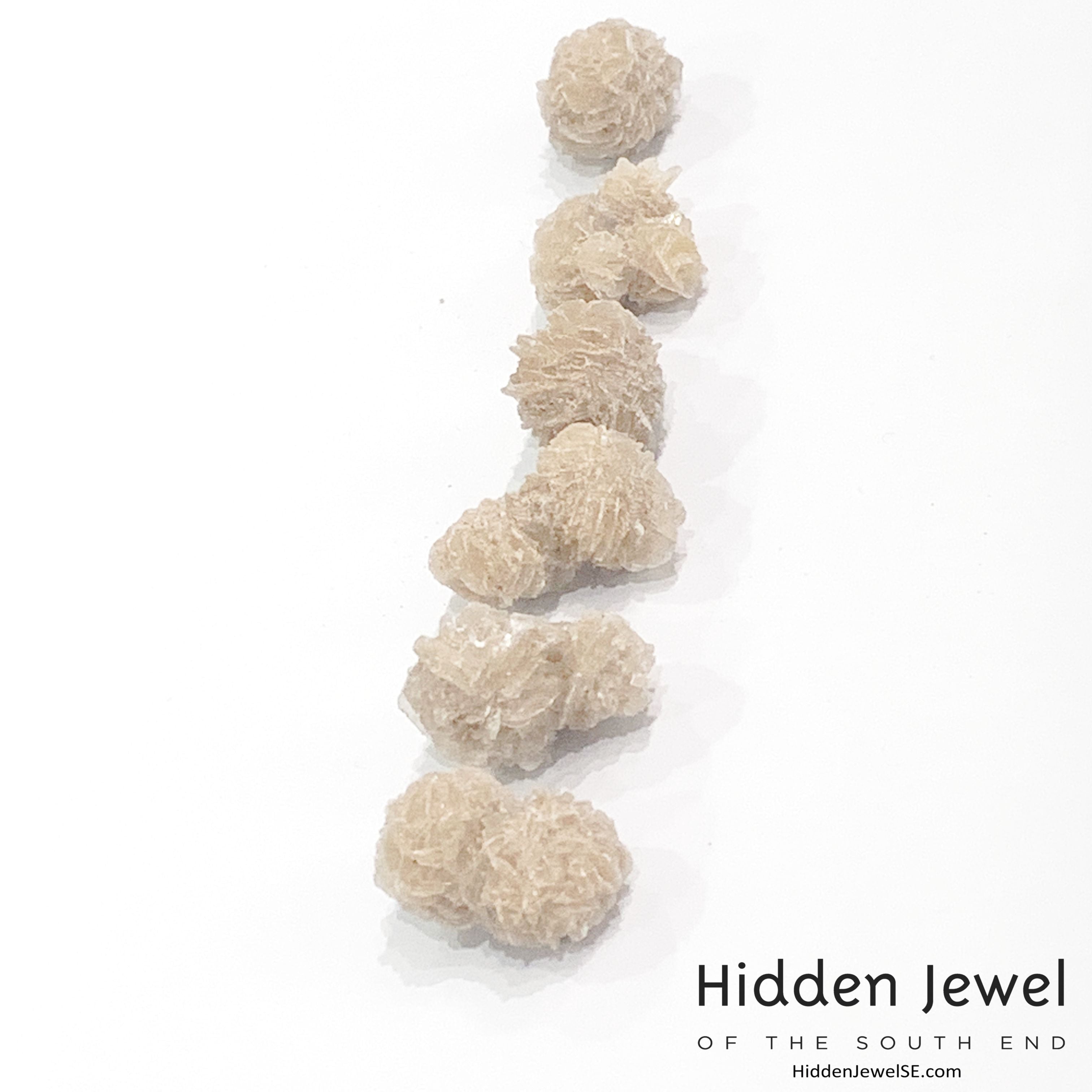 Desert Rose Selenite raw gemstones