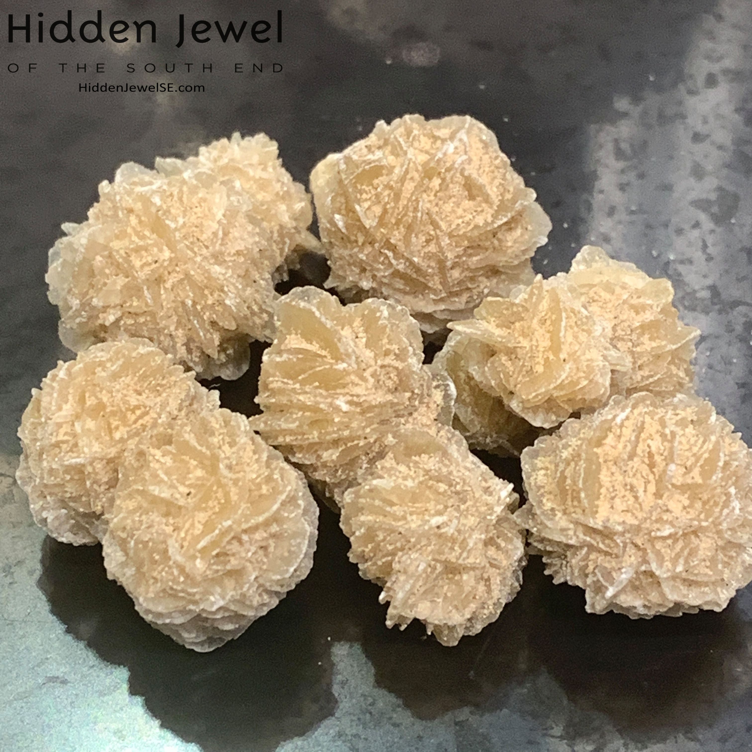 Desert Rose Selenite raw gemstones
