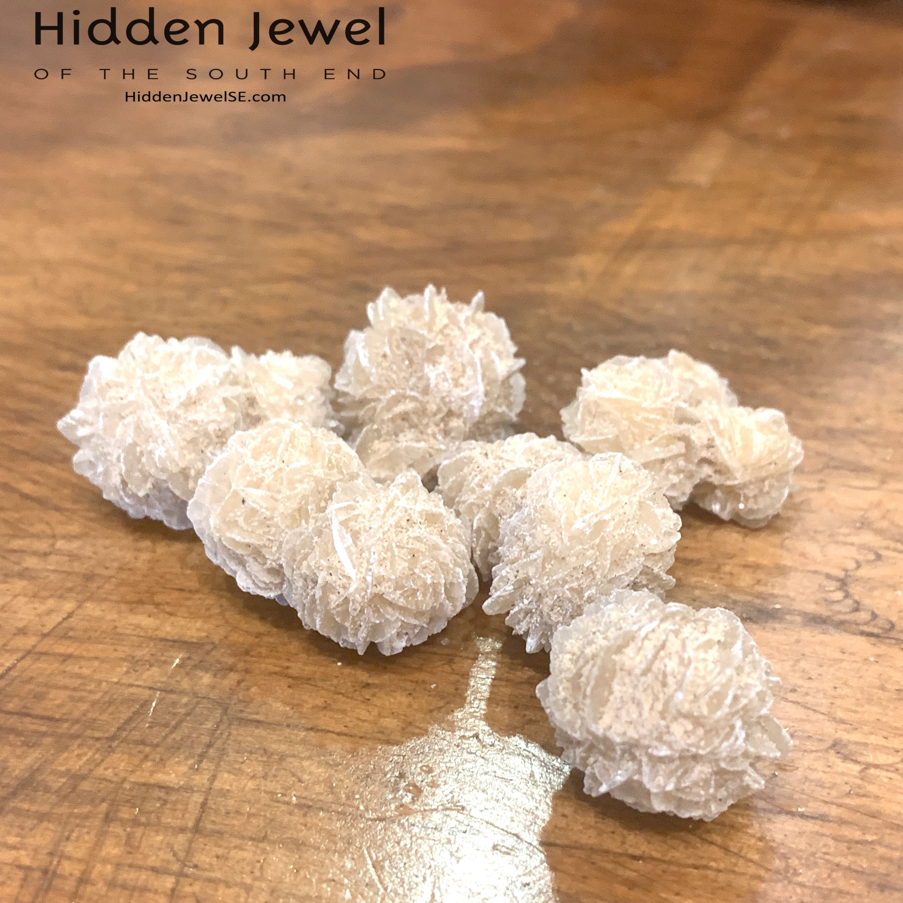 Desert Rose Selenite raw gemstones