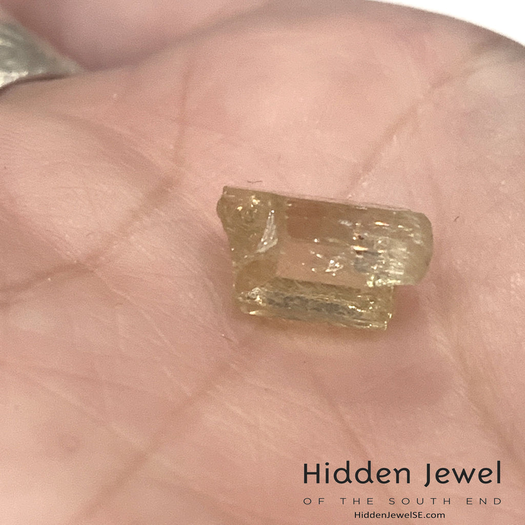 Golden Apatite Raw Gemstone