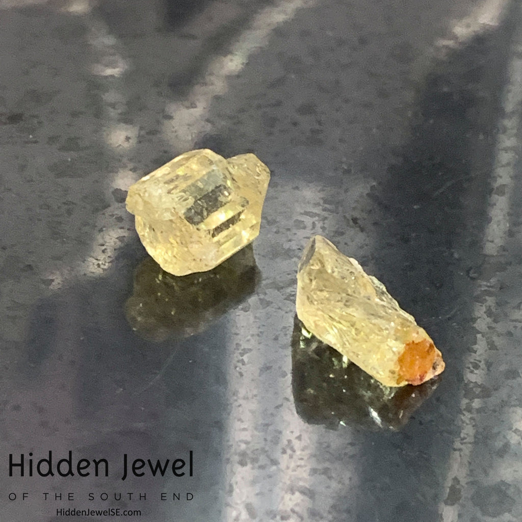 Golden Apatite Raw Gemstone