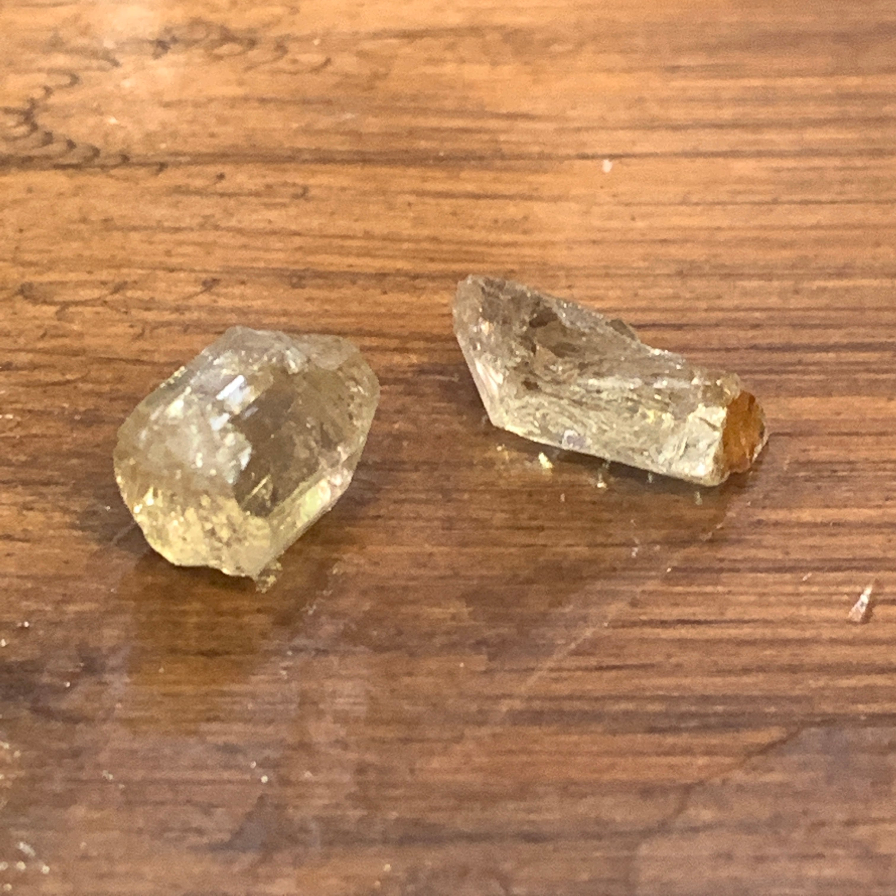 Golden Apatite Raw Gemstone