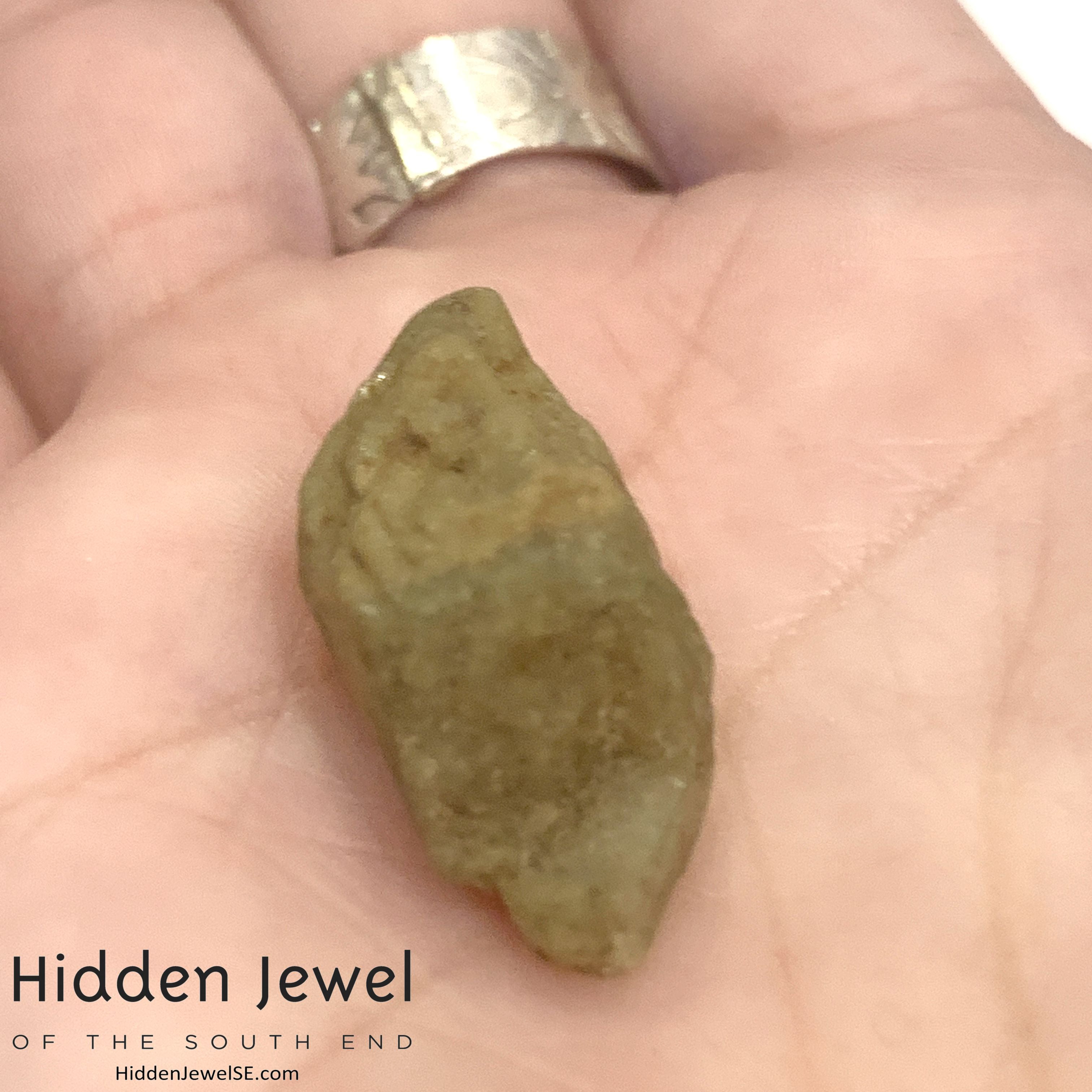 Green Heulandite Raw gemstones
