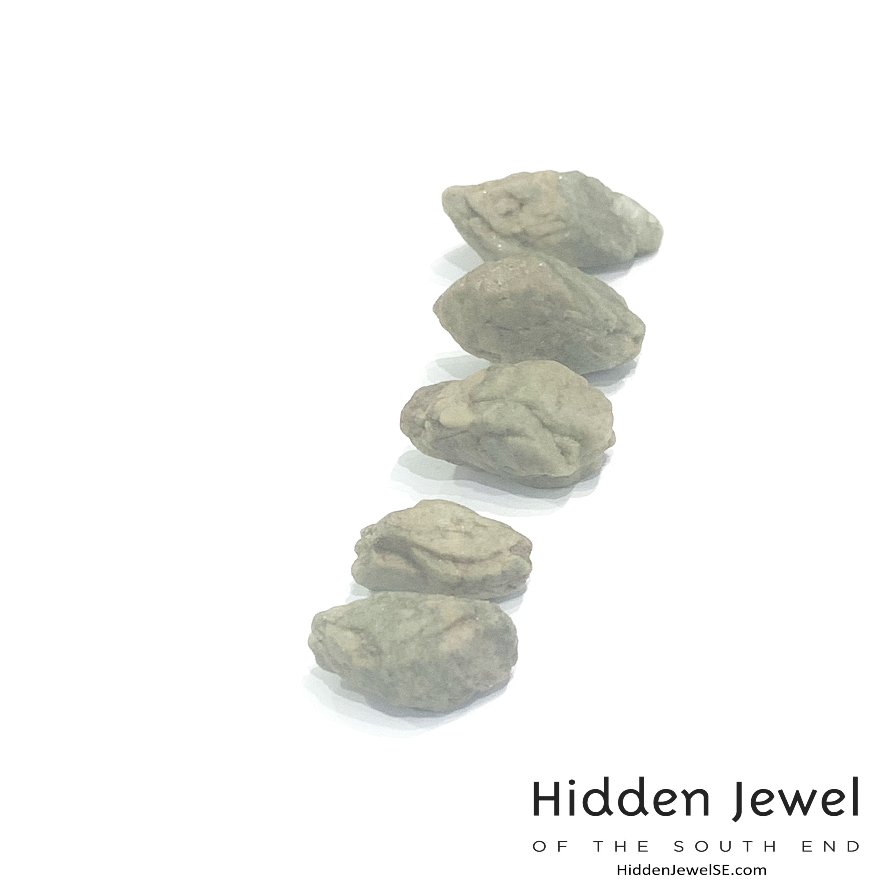 Green Heulandite Raw gemstones