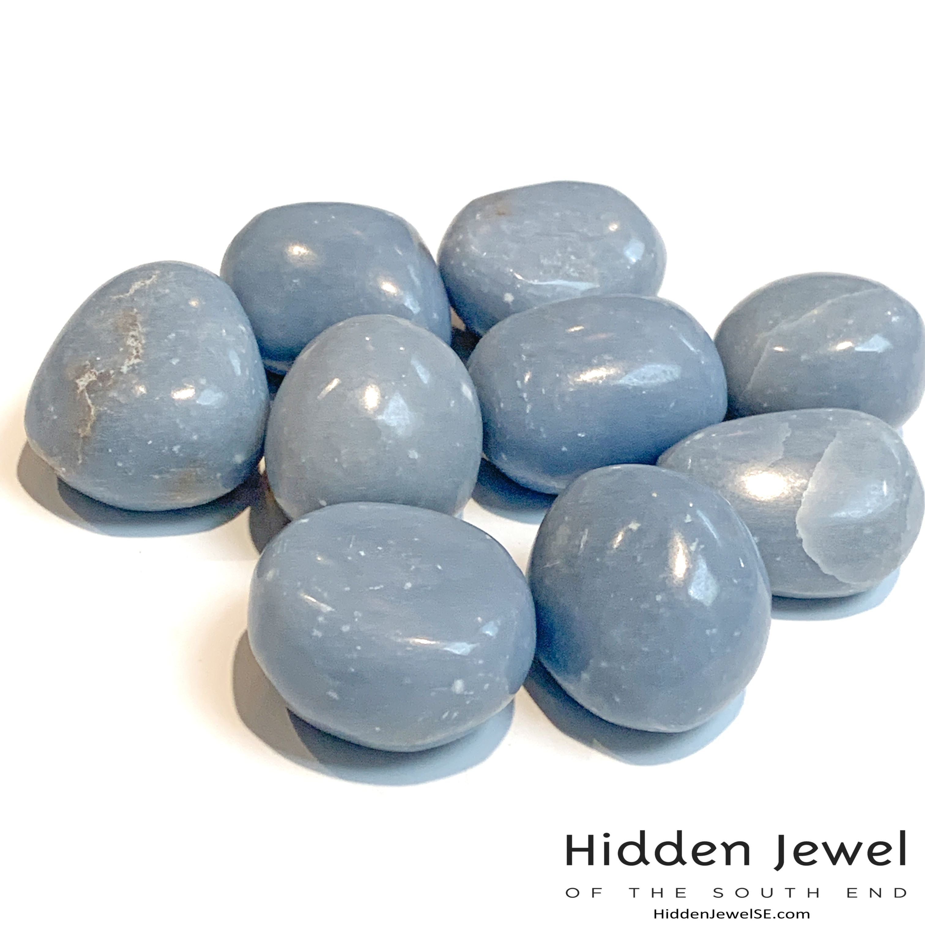 Angelite tumbled Gemstone