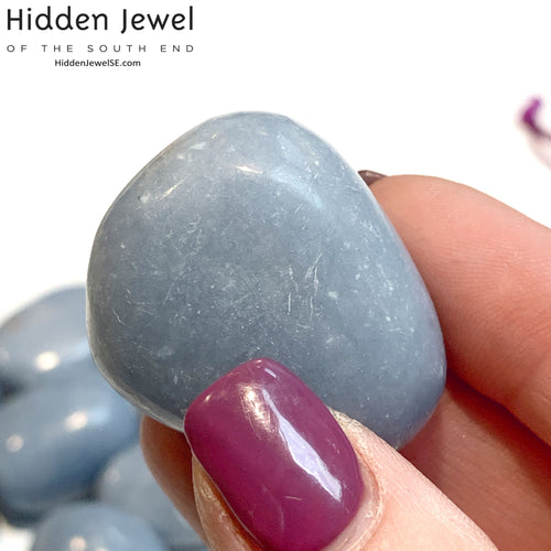 Angelite tumbled Gemstone