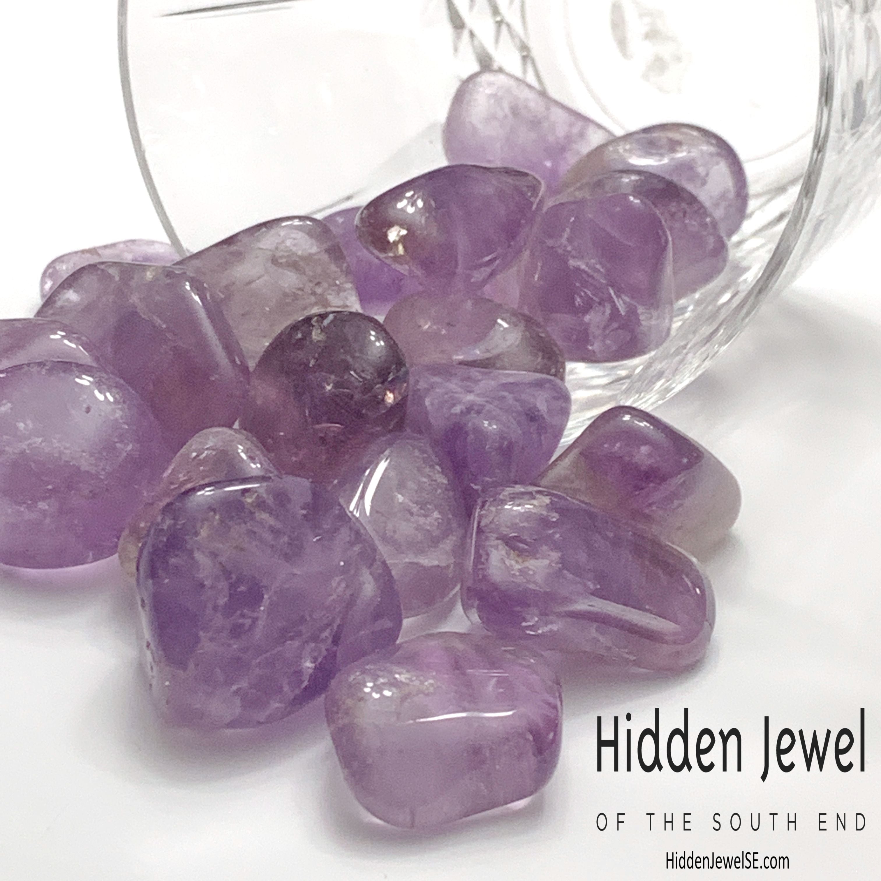 Amethyst Tumbled gemstones