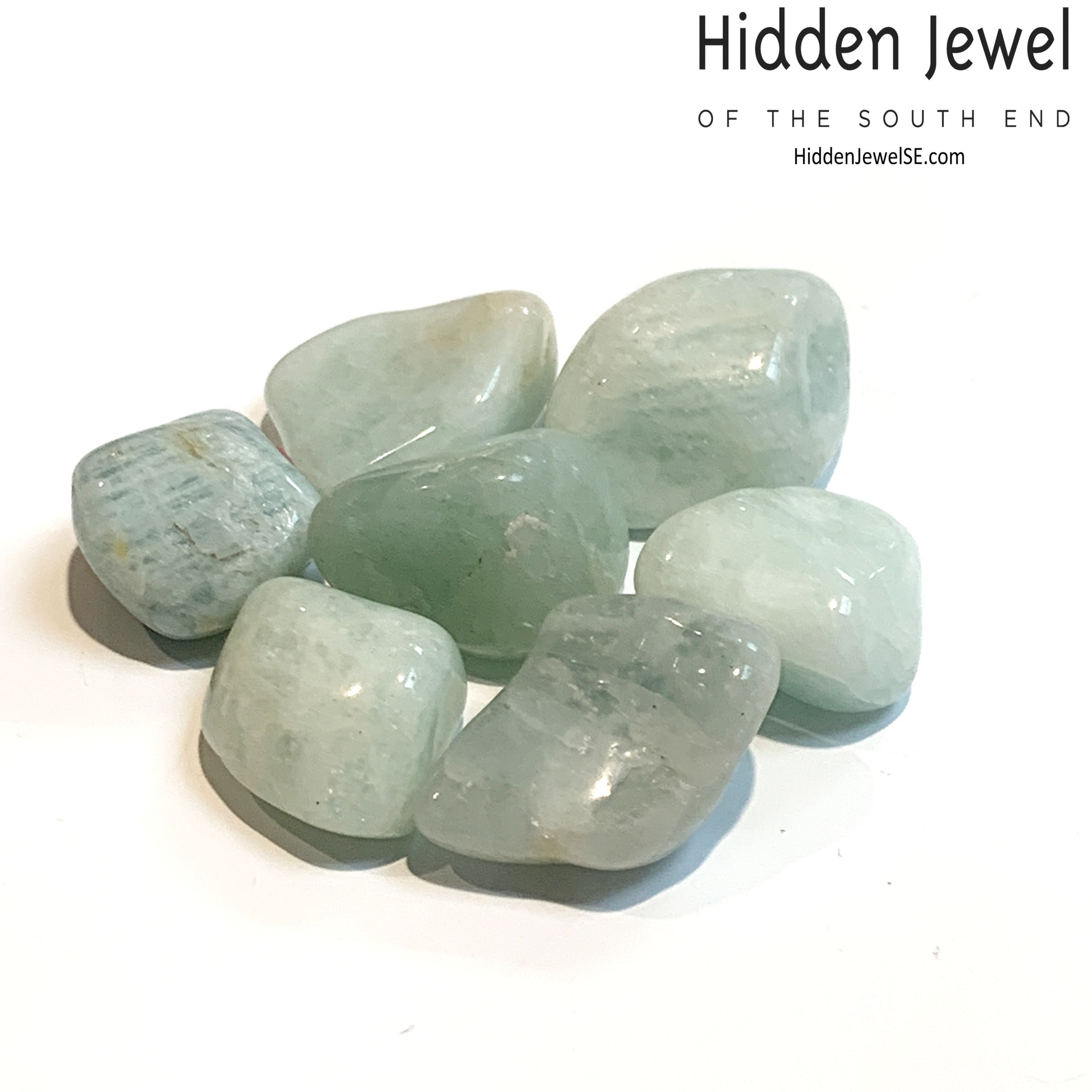 Aquamarine Tumble gemstone