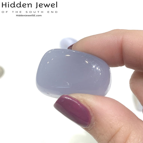 Blue Lace Agate Gemstone Tumbled gemstone