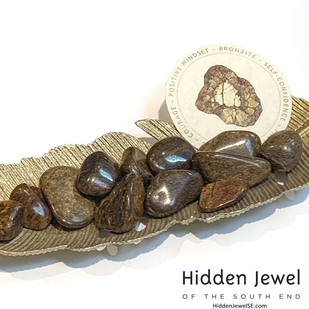 Bronzite gemstone Tumbles
