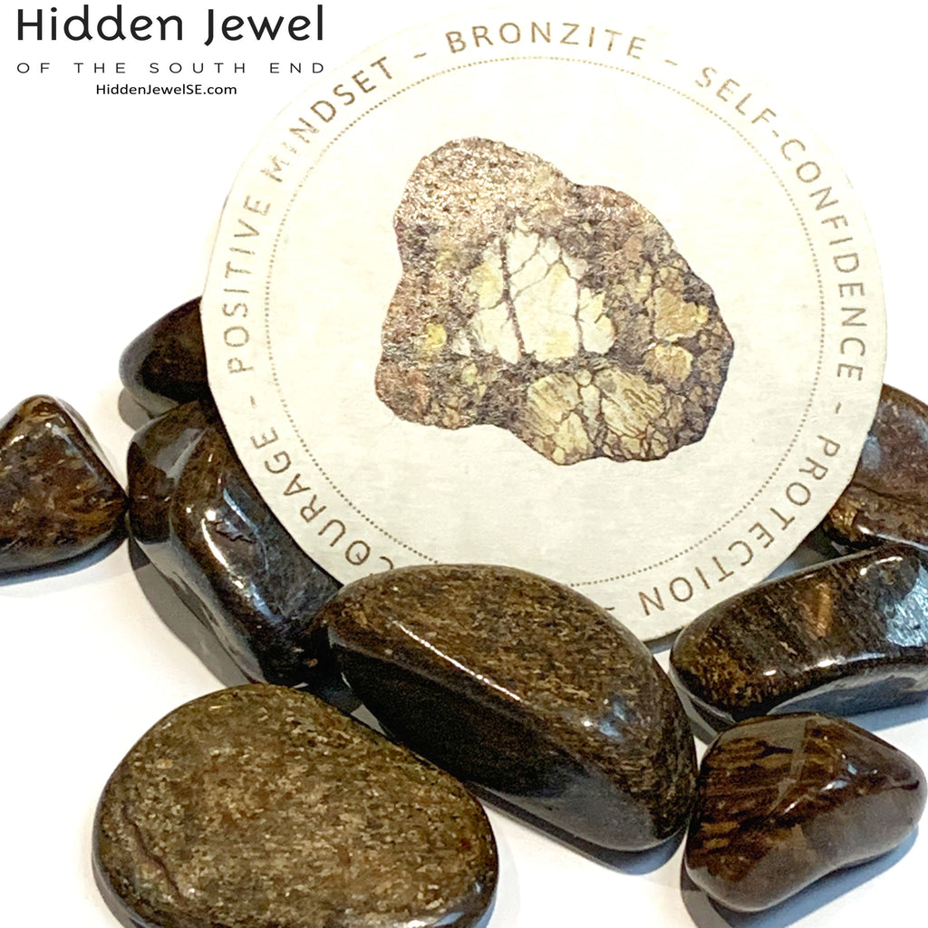Bronzite gemstone Tumbles