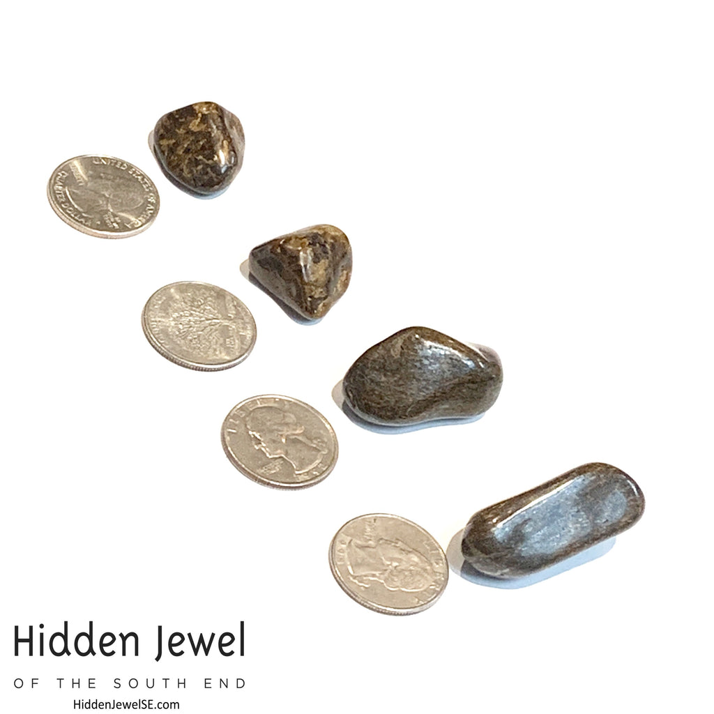 Bronzite gemstone Tumbles
