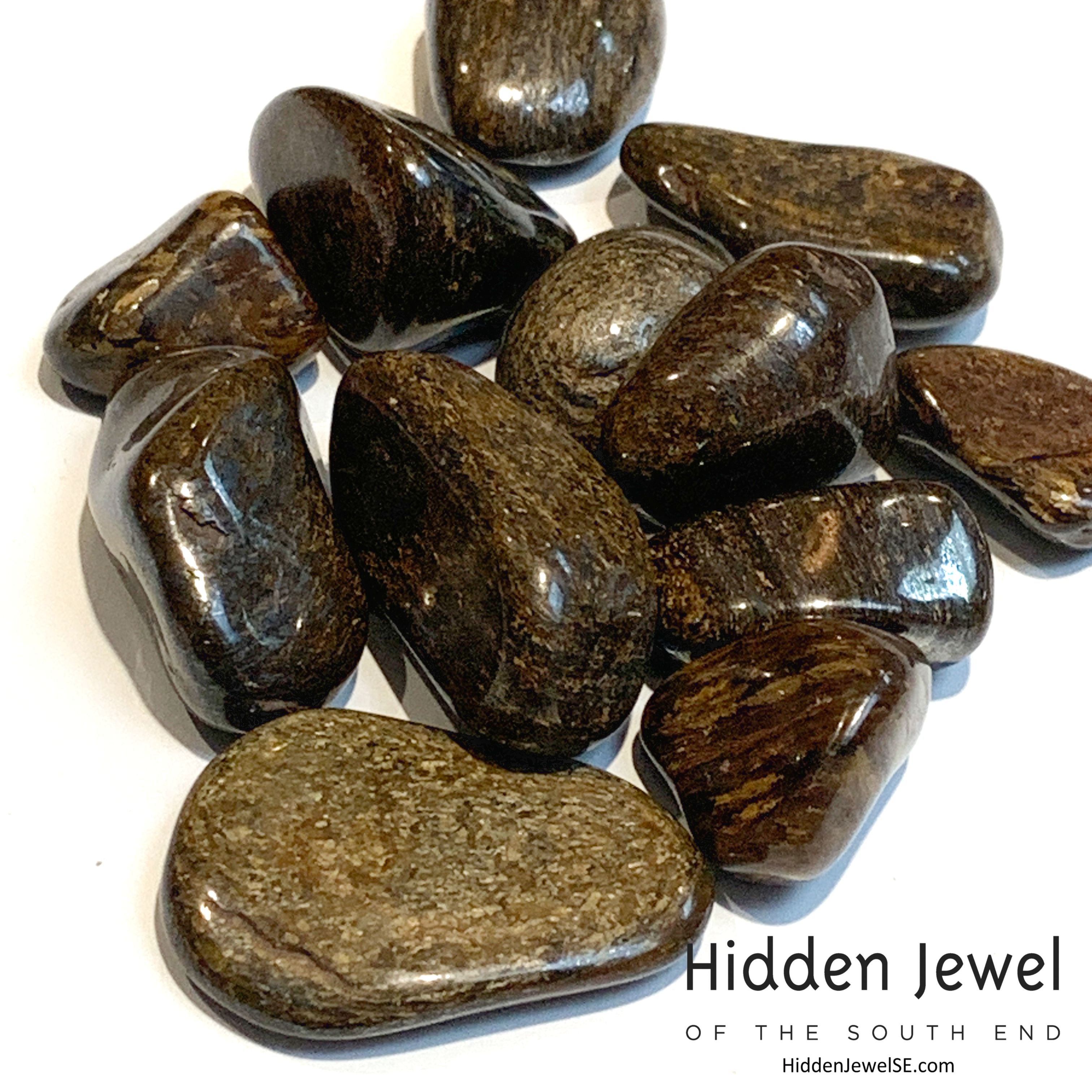 Bronzite gemstone Tumbles