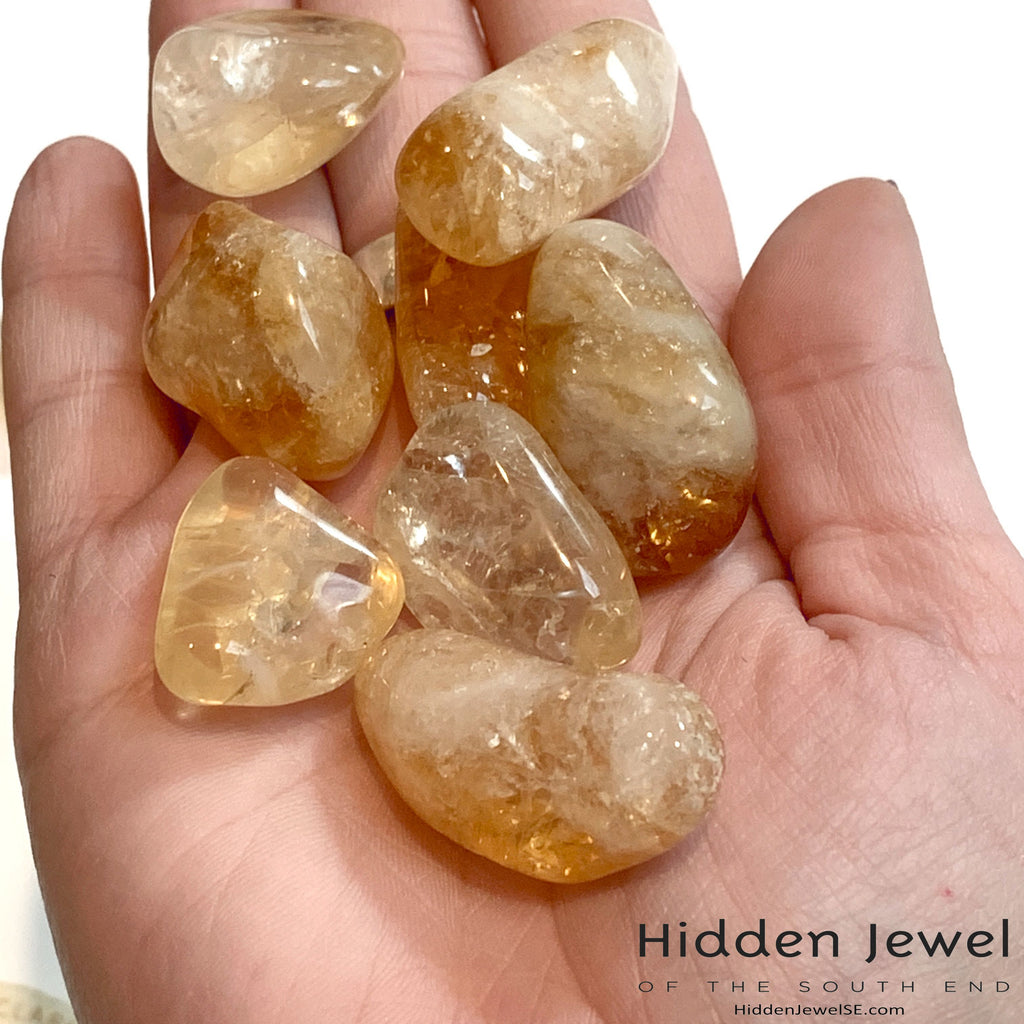 Citrine Tumbled gemstone