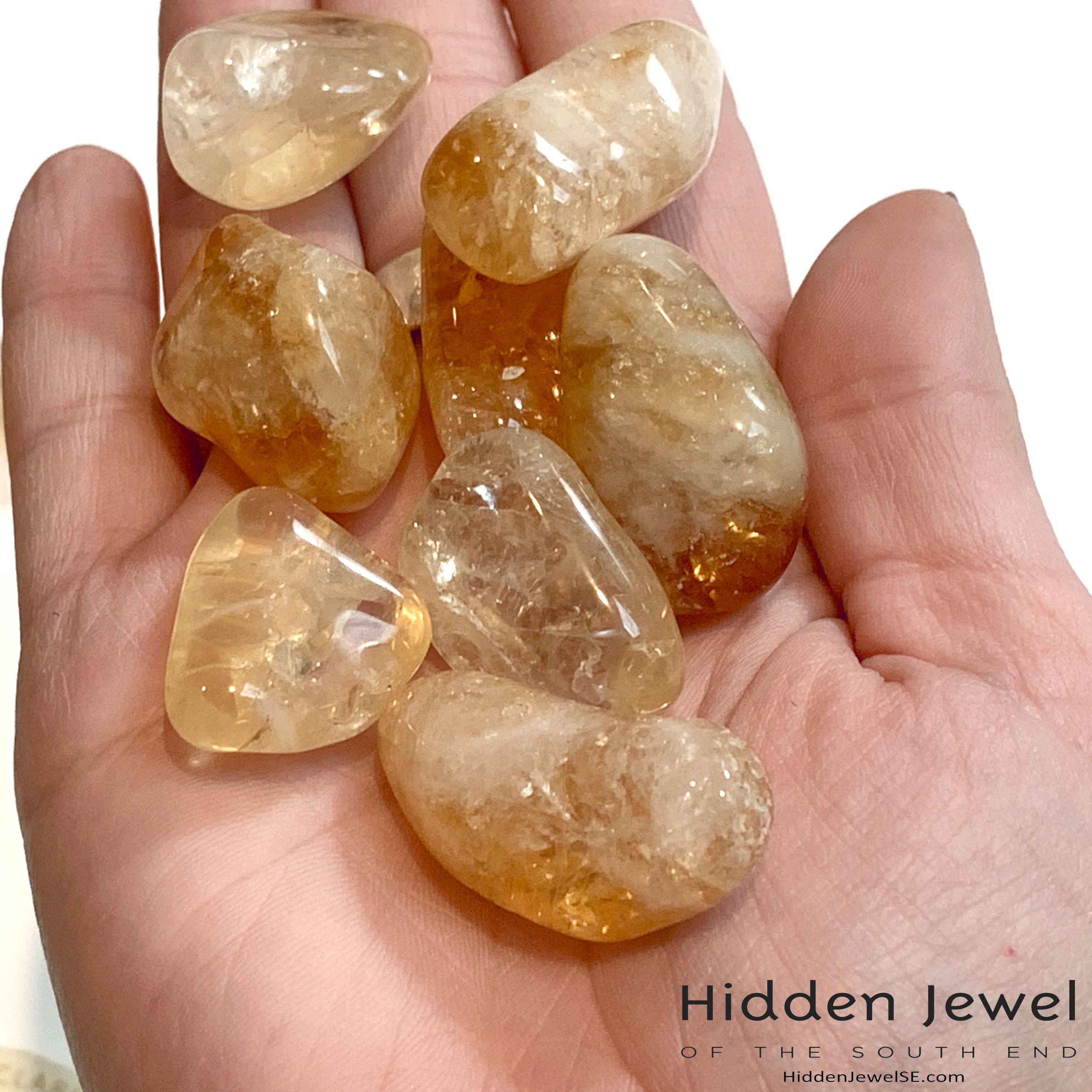 Citrine Tumbled gemstone