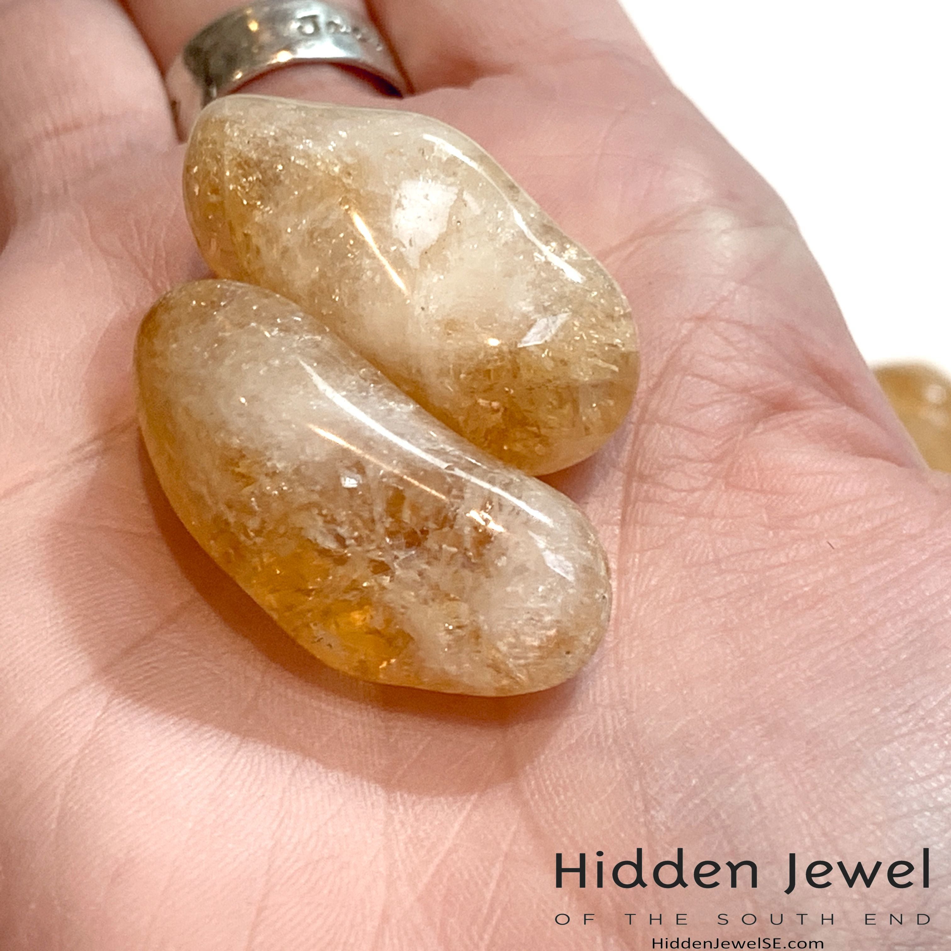 Citrine Tumbled gemstone