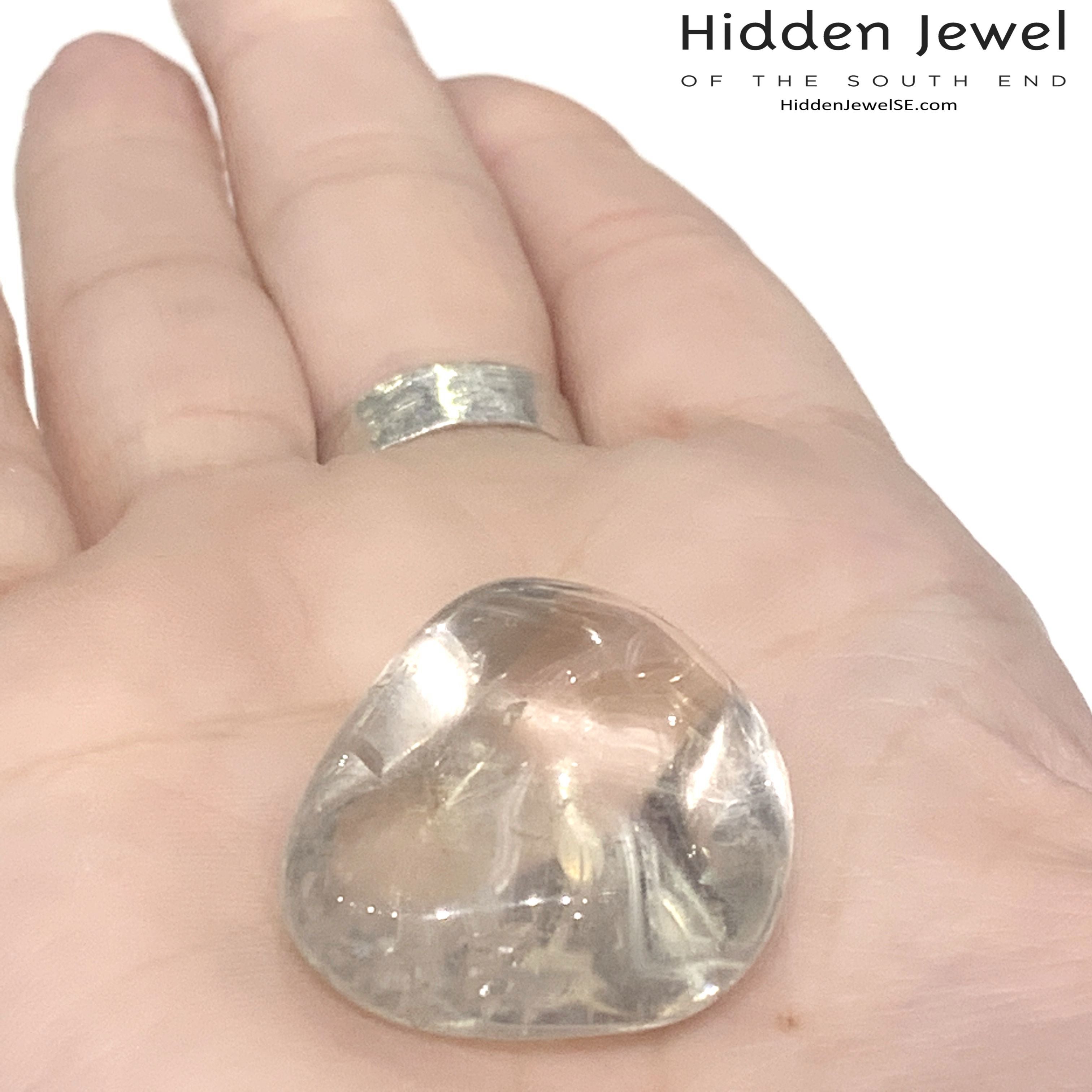 Clear Quartz Tumbled  Gemstone