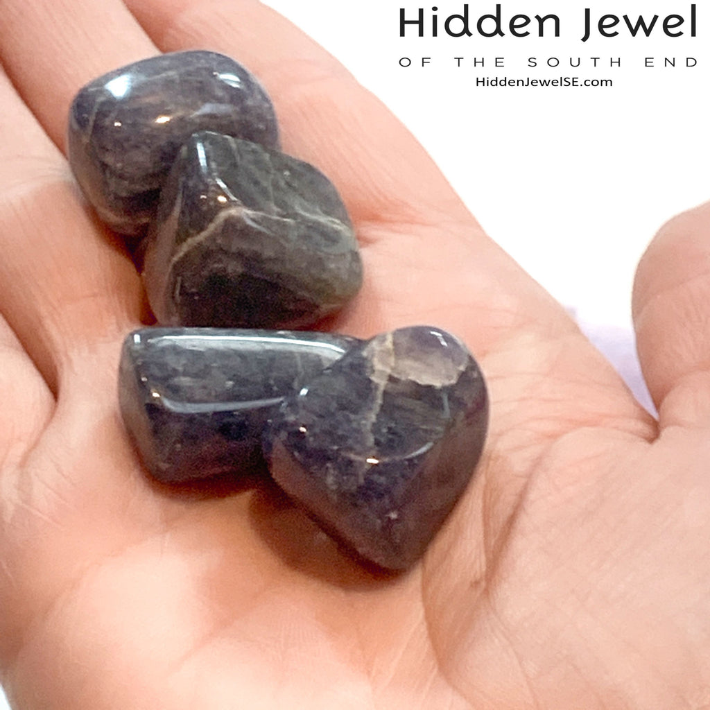 Iolite tumbled Gemstone