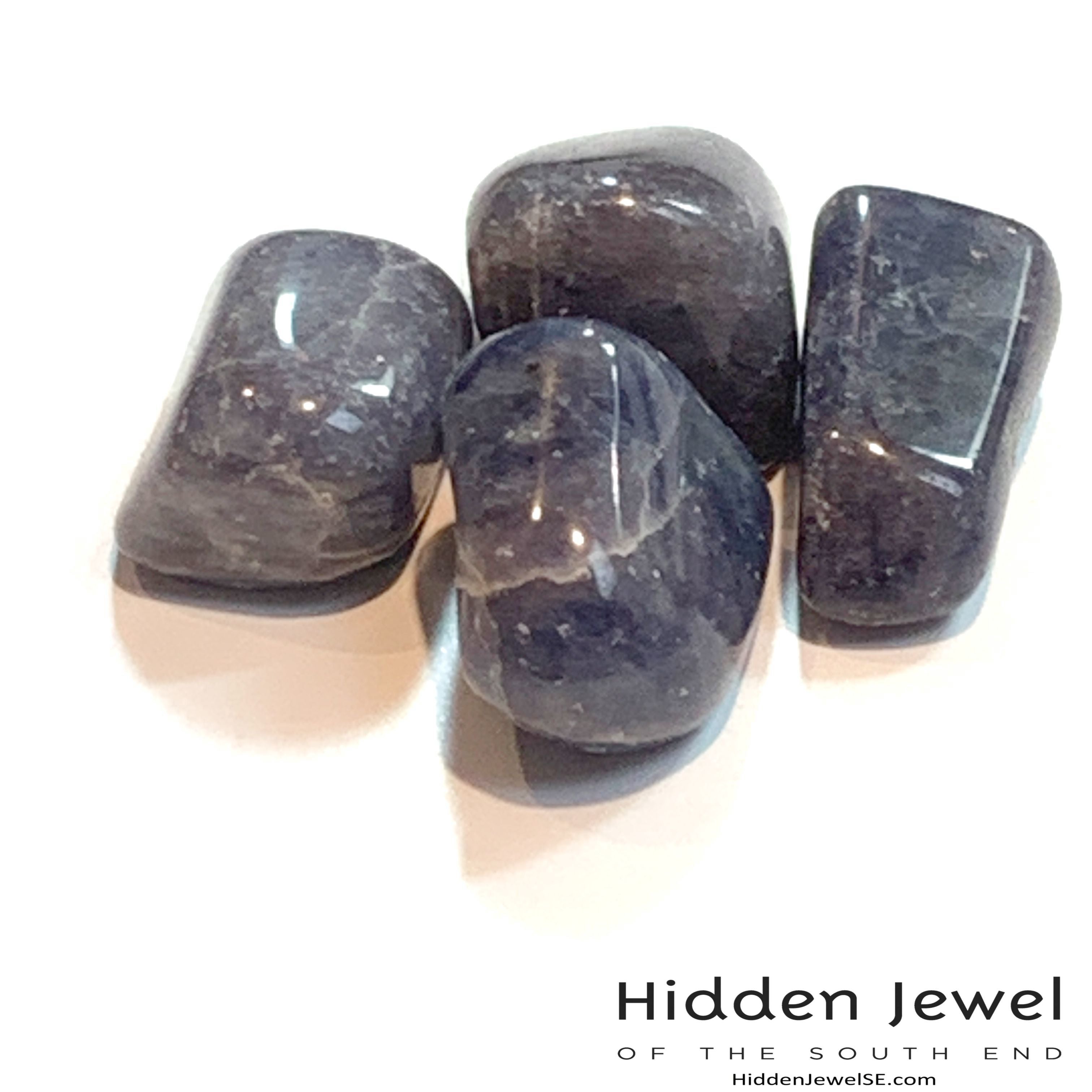 Iolite tumbled Gemstone