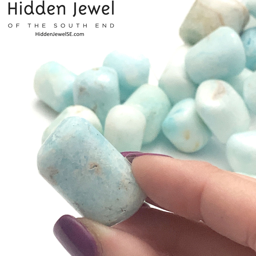 Larimar Tumble Gemstones