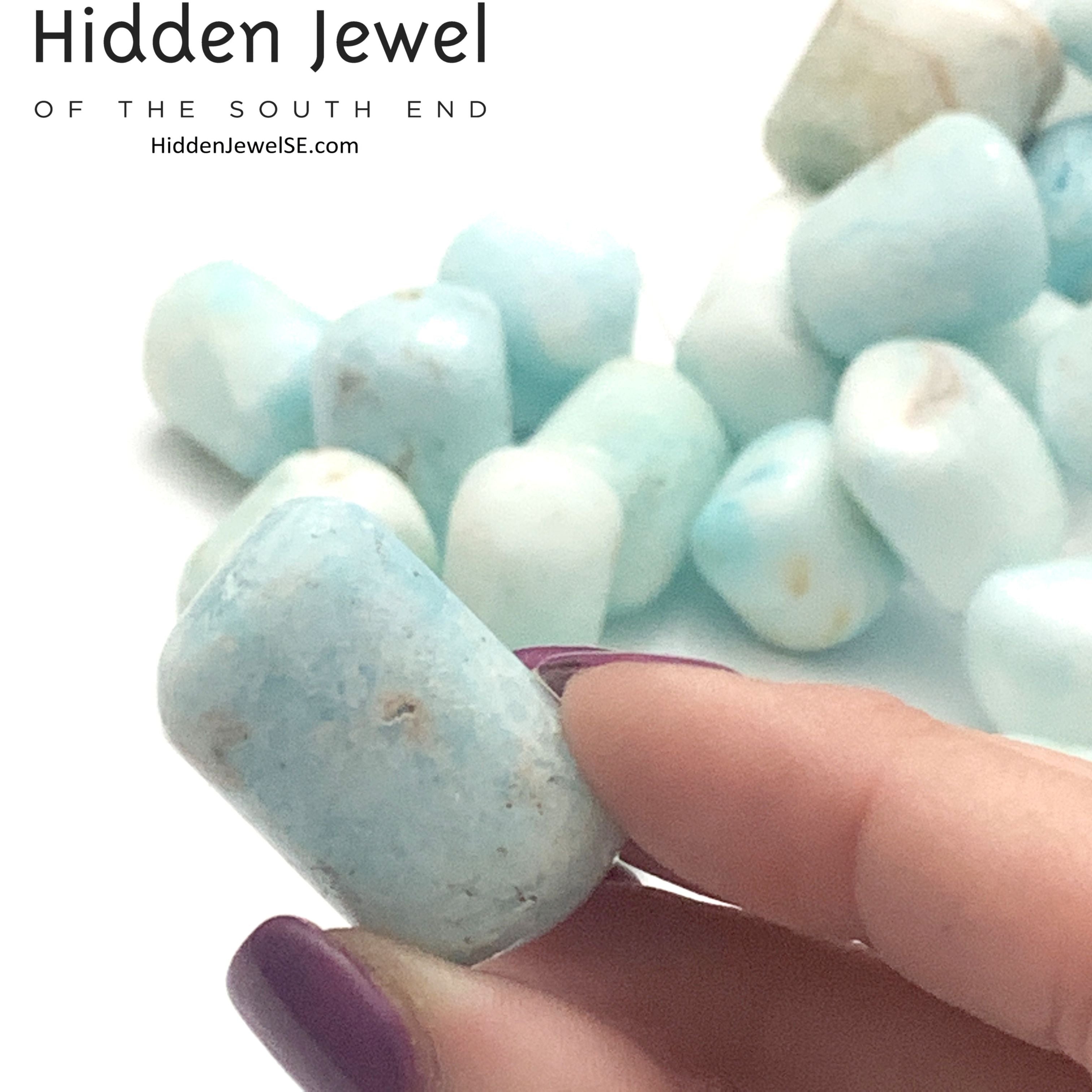 Larimar Tumble Gemstones