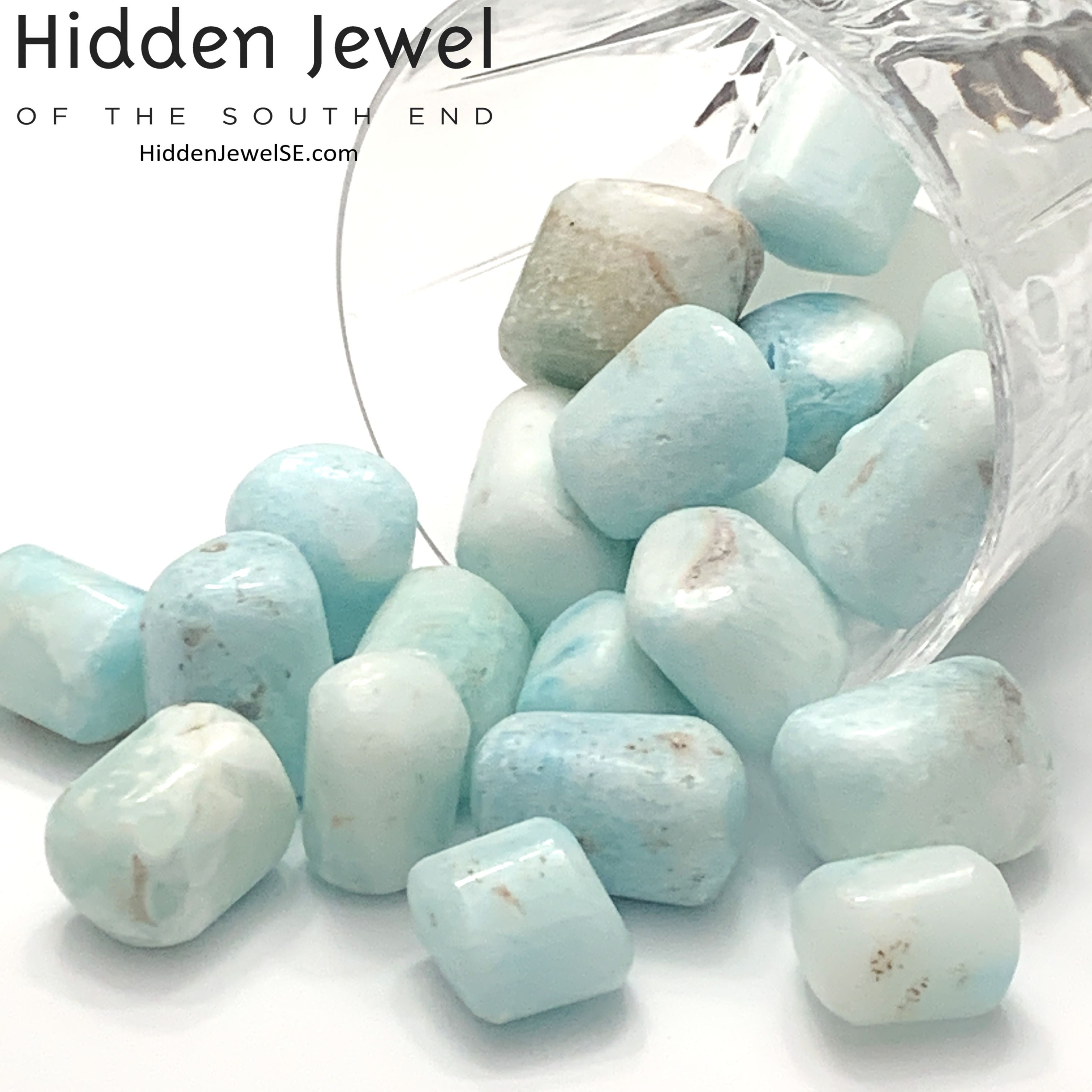Larimar Tumble Gemstones