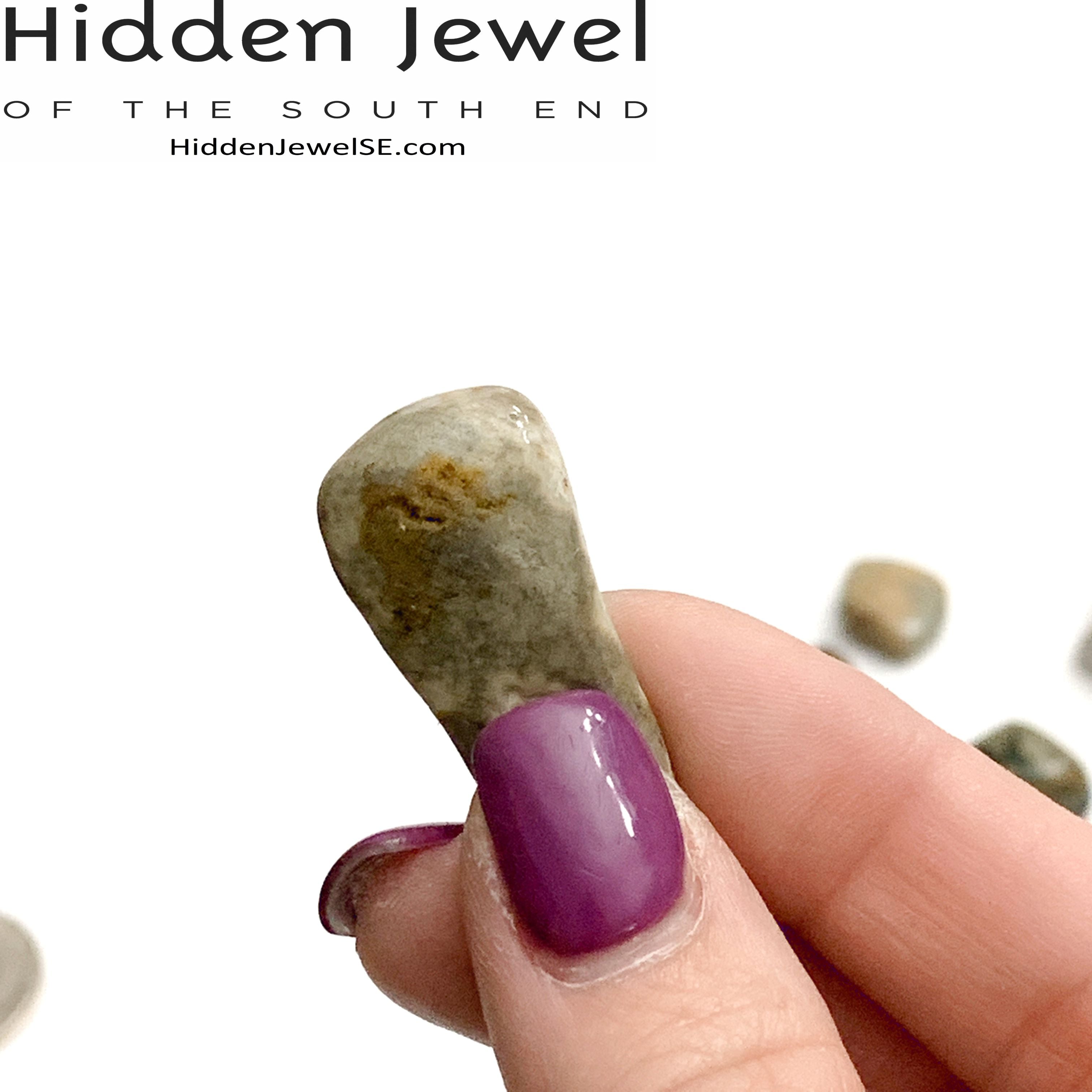 Ocean Jasper tumbled / cube gemstone
