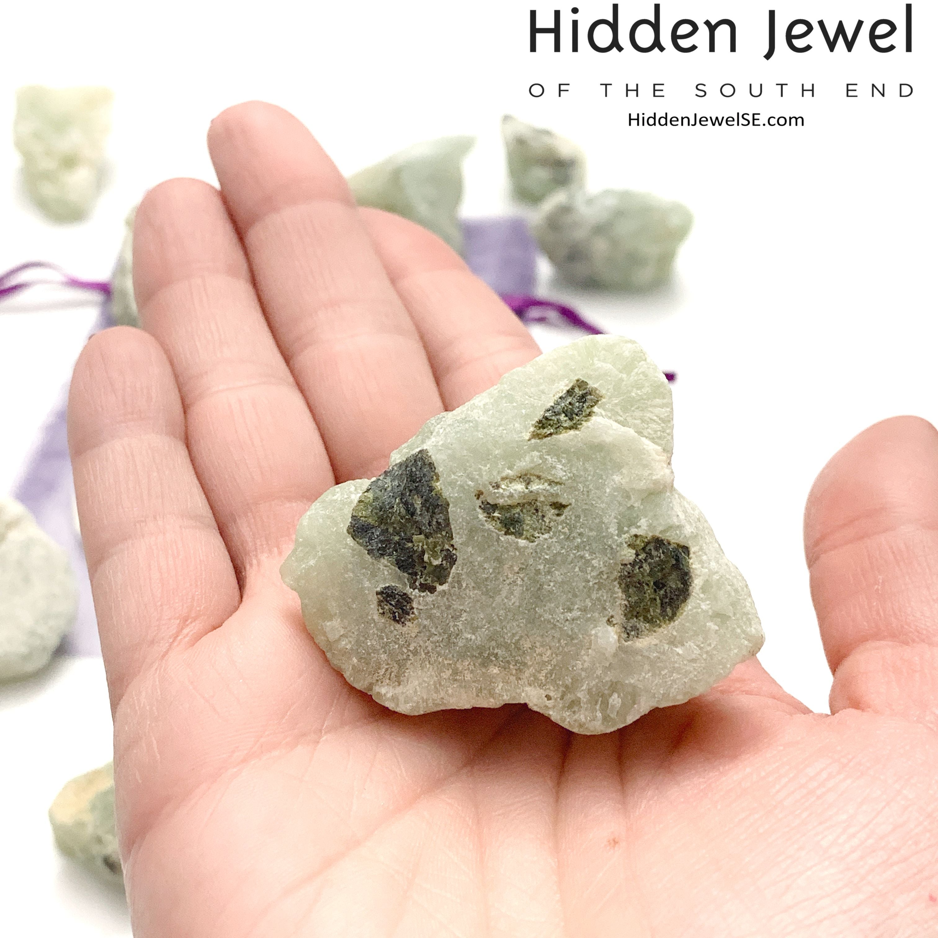 Prehnite Raw Gemstone