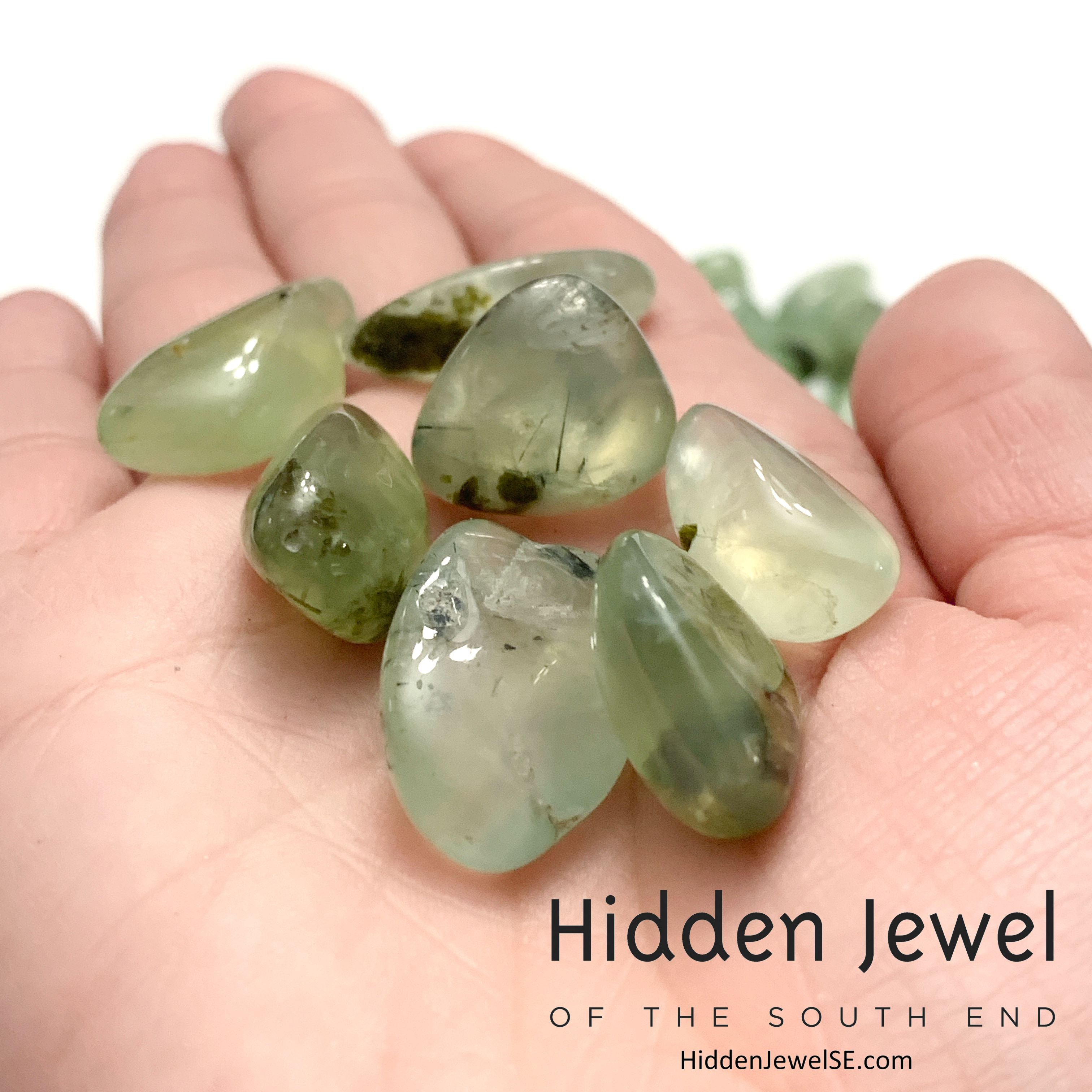 Prehnite tumble Gemstones