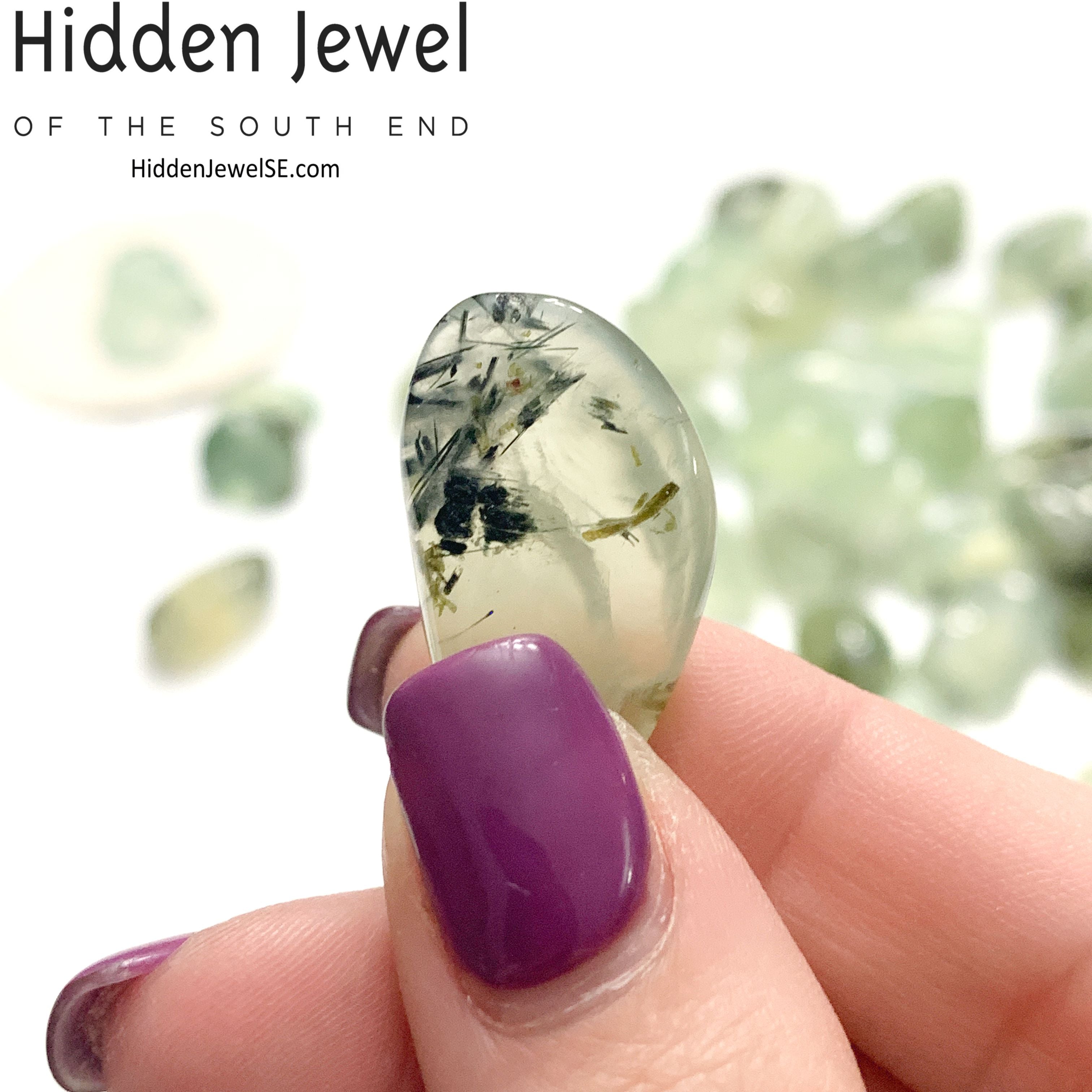 Prehnite tumble Gemstones