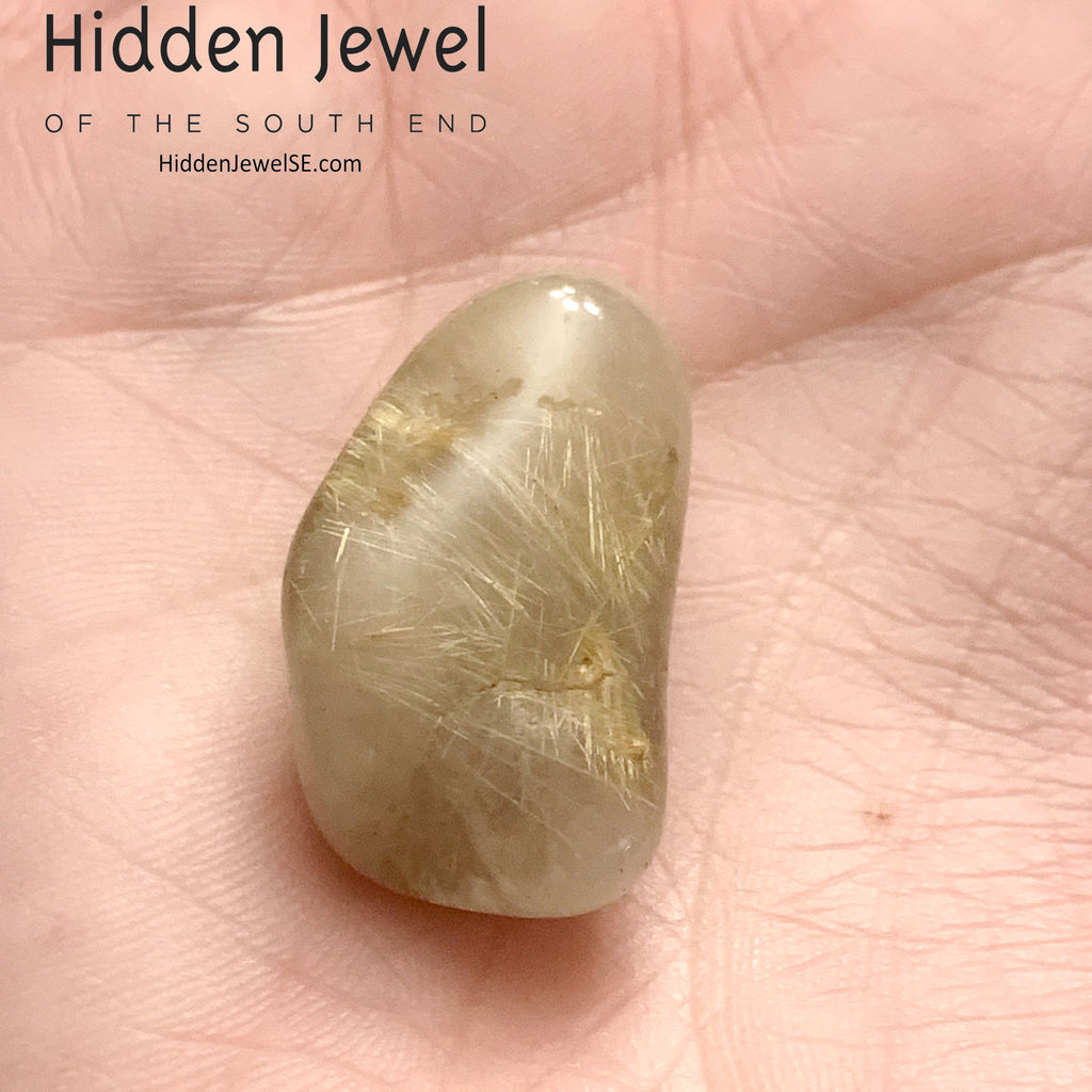 Golden Rutilated Quartz Tumbled Gemstones