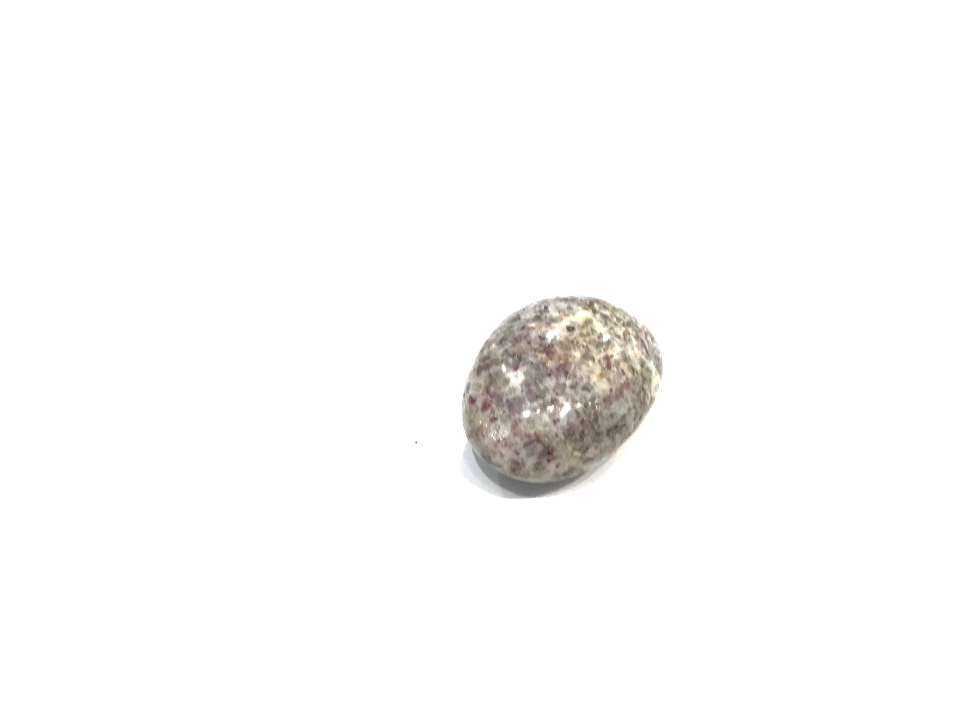 Rubelite Gemstone Palm Stone