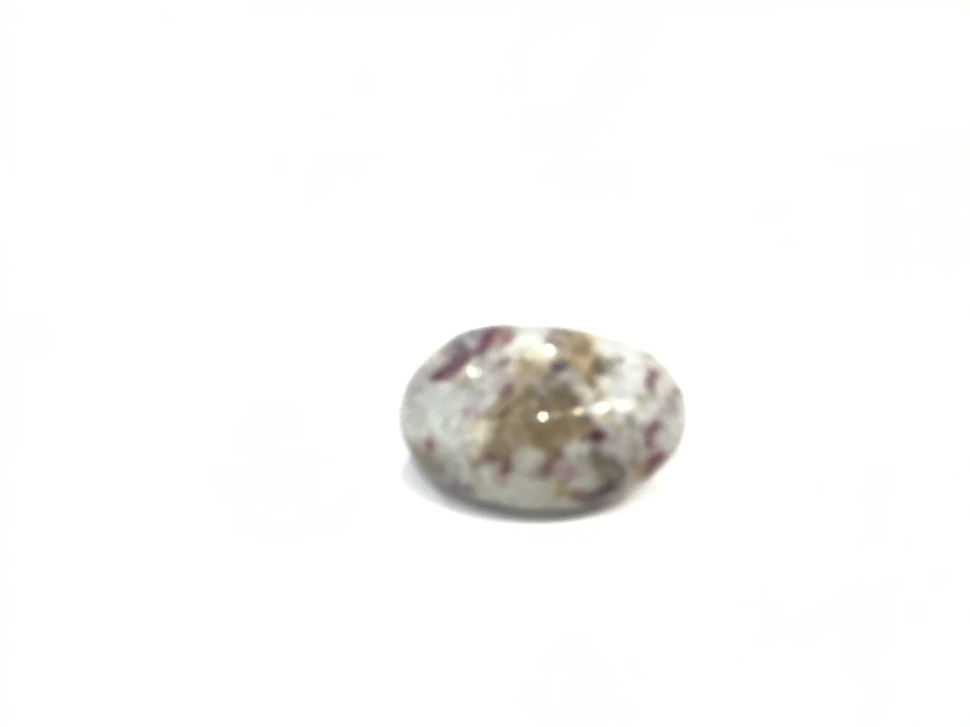 Rubelite Gemstone Palm Stone