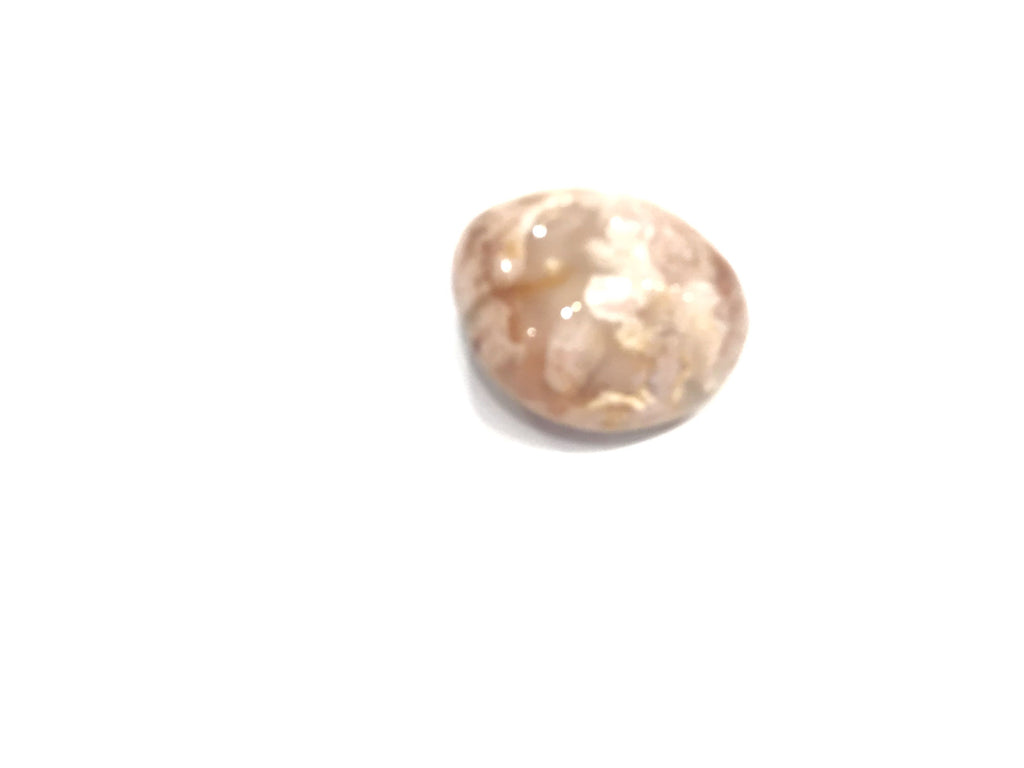 Flower Agate gemstone Palm Stone