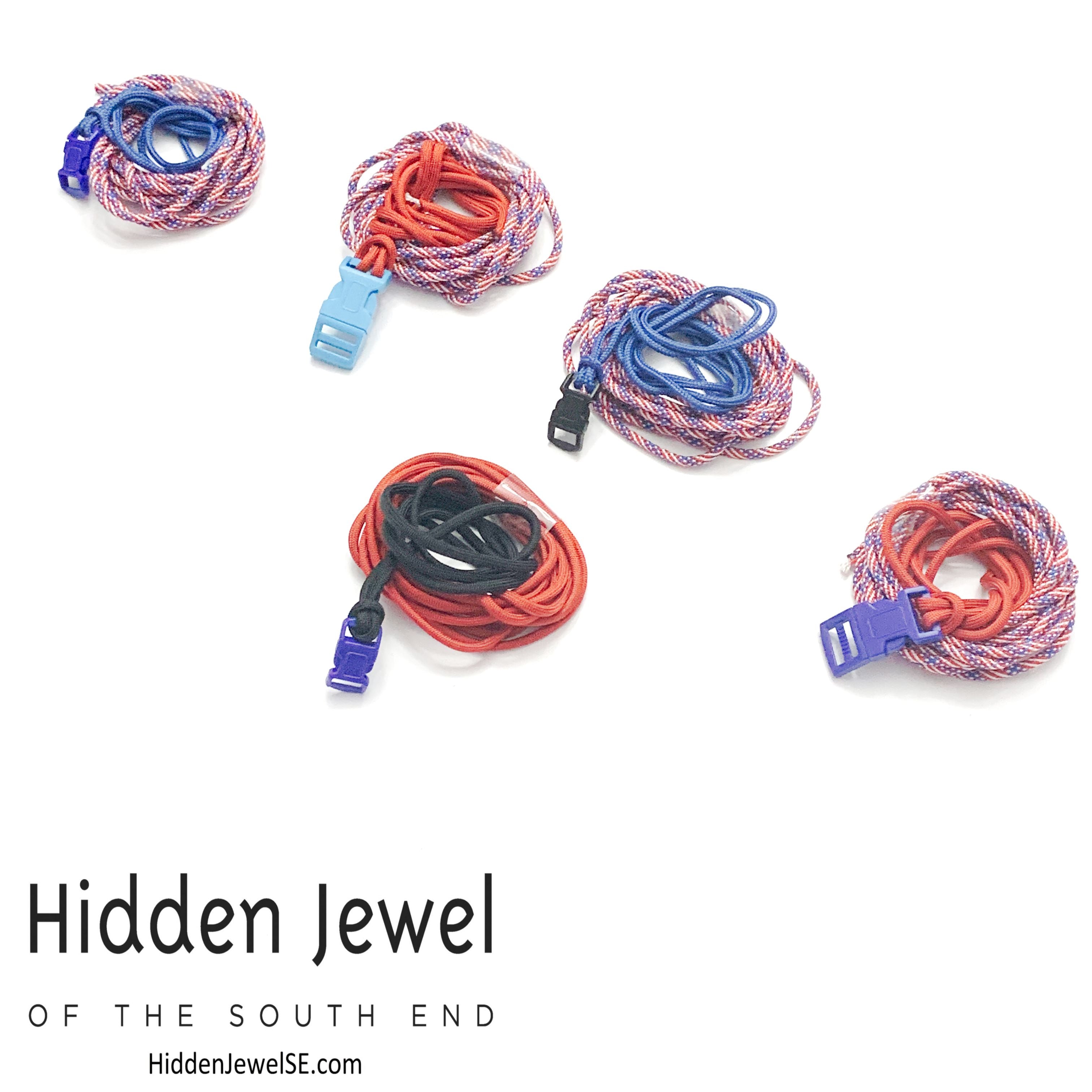 Parachute cord Bracelet making kits, survival bracelets