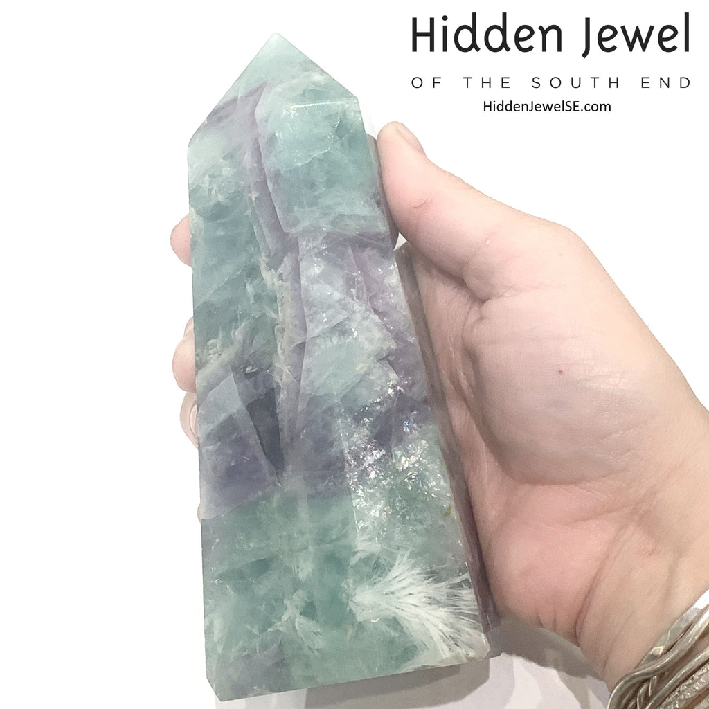 Fluorite Gemstone Tower