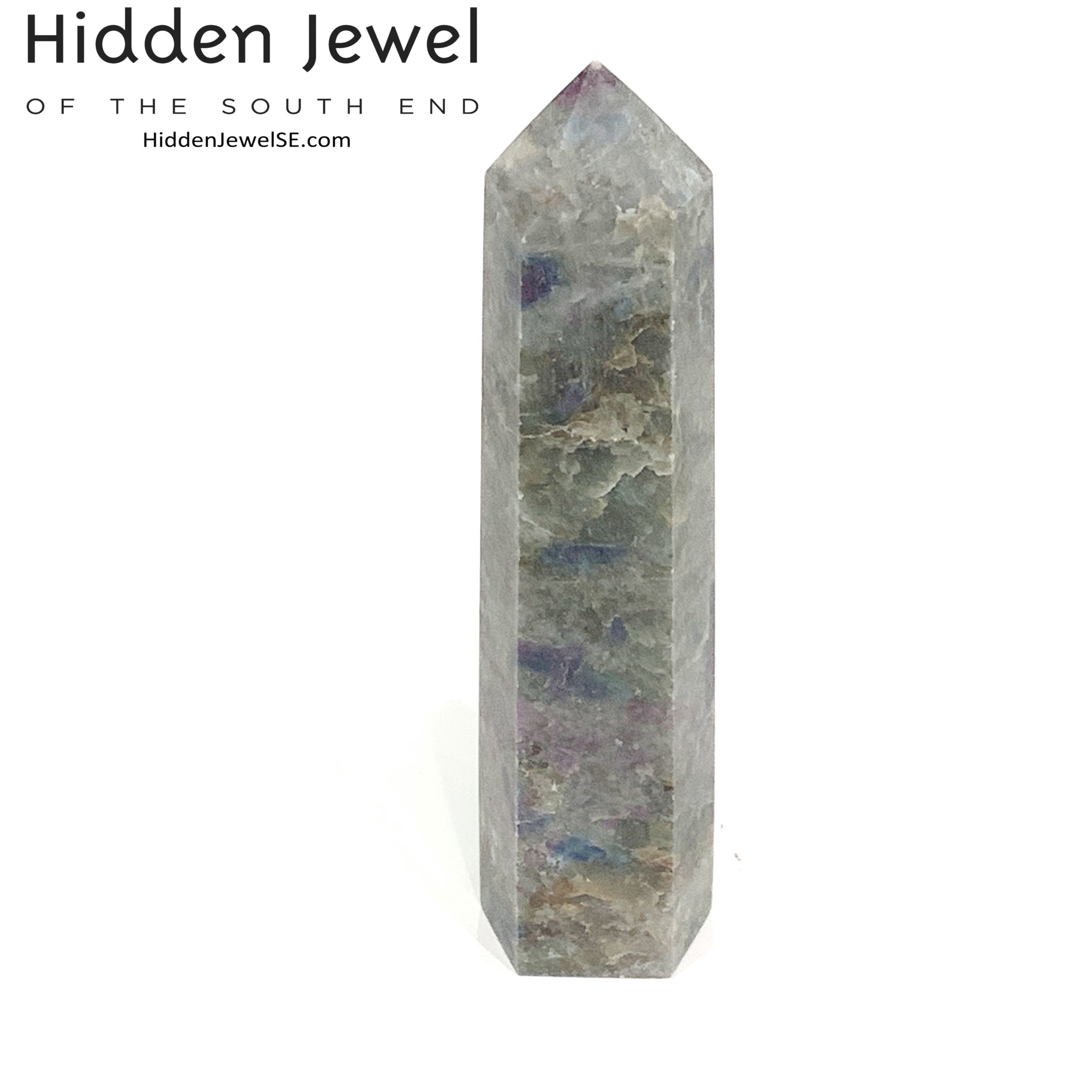 Ruby Kyanite Gemstone Tower