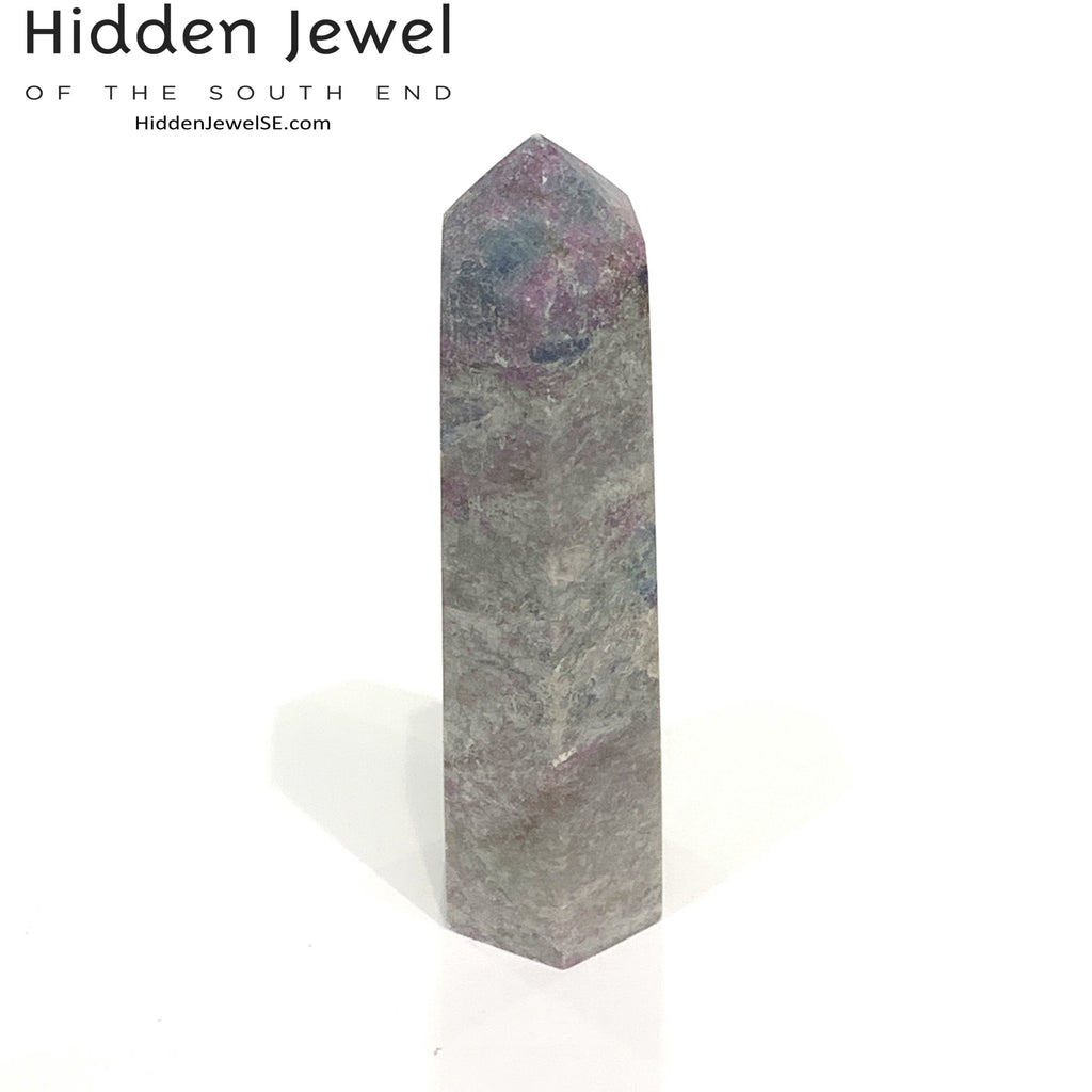 Ruby Kyanite Gemstone Tower