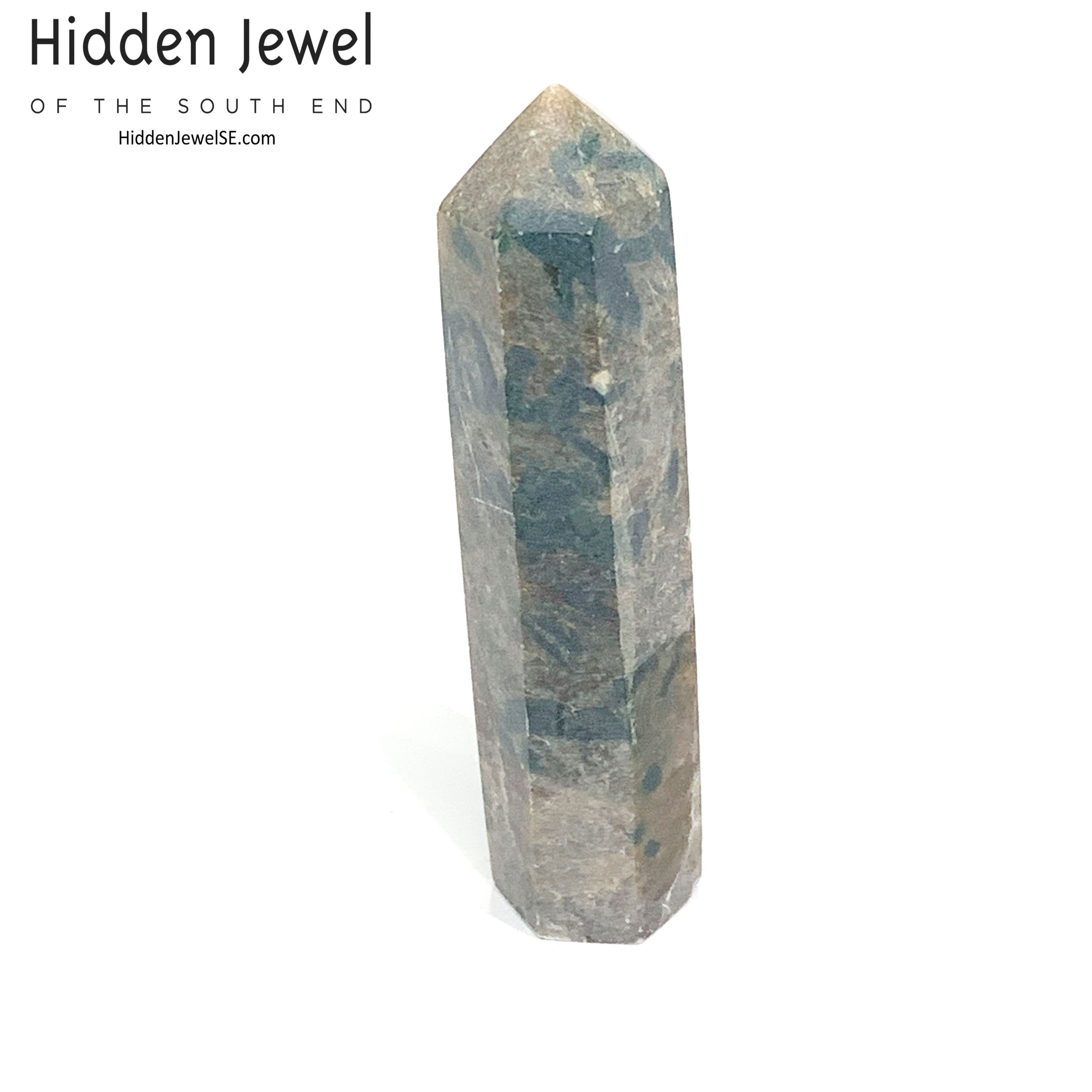 Ruby Kyanite Gemstone Tower