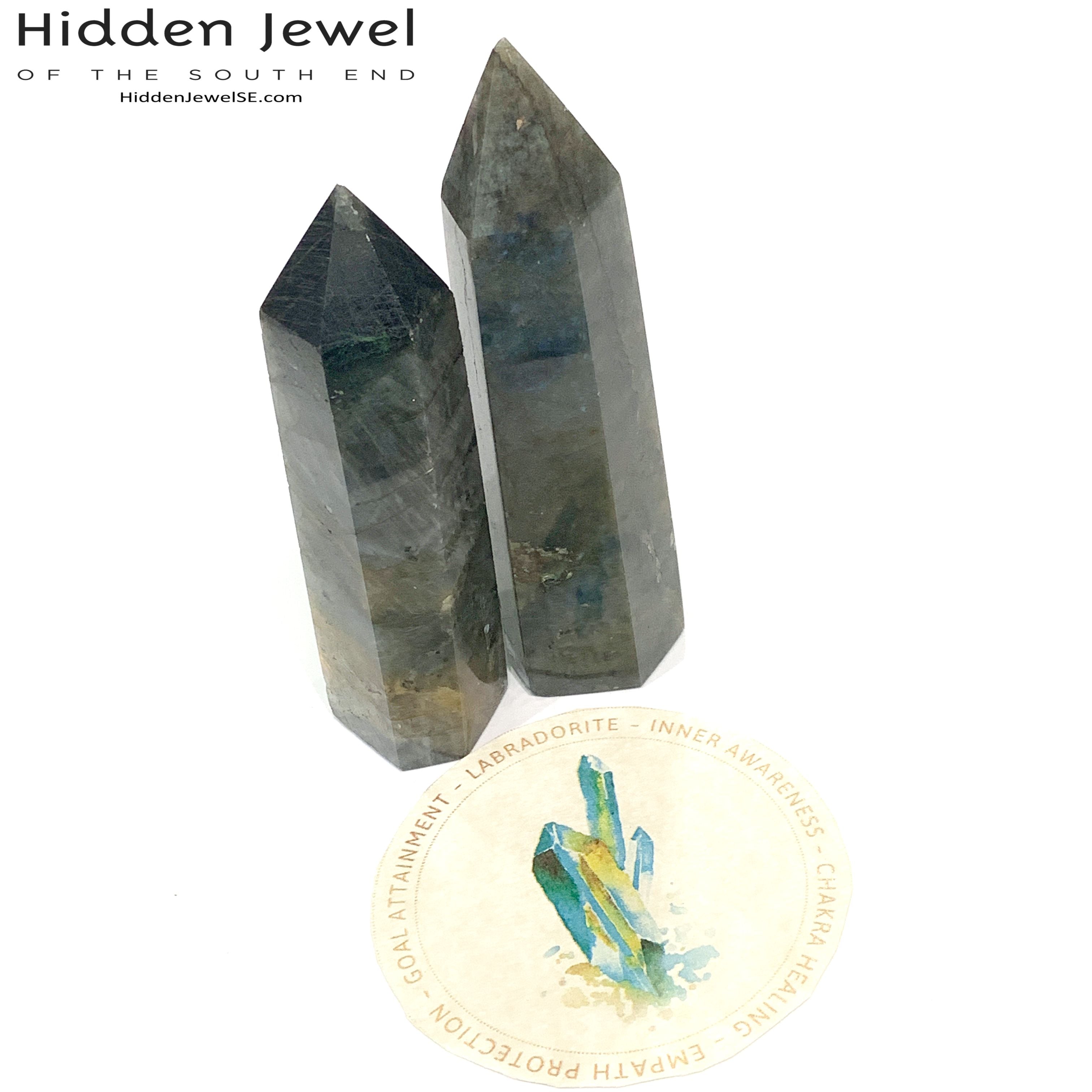 Labradorite Gemstone Tower