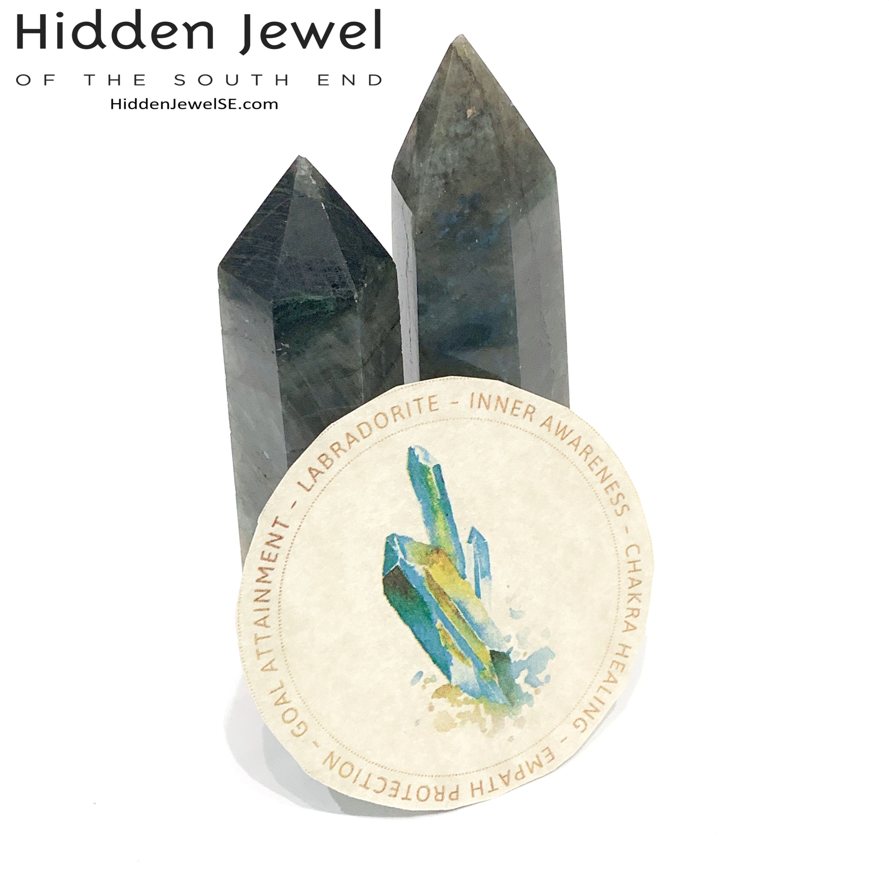 Labradorite Gemstone Tower