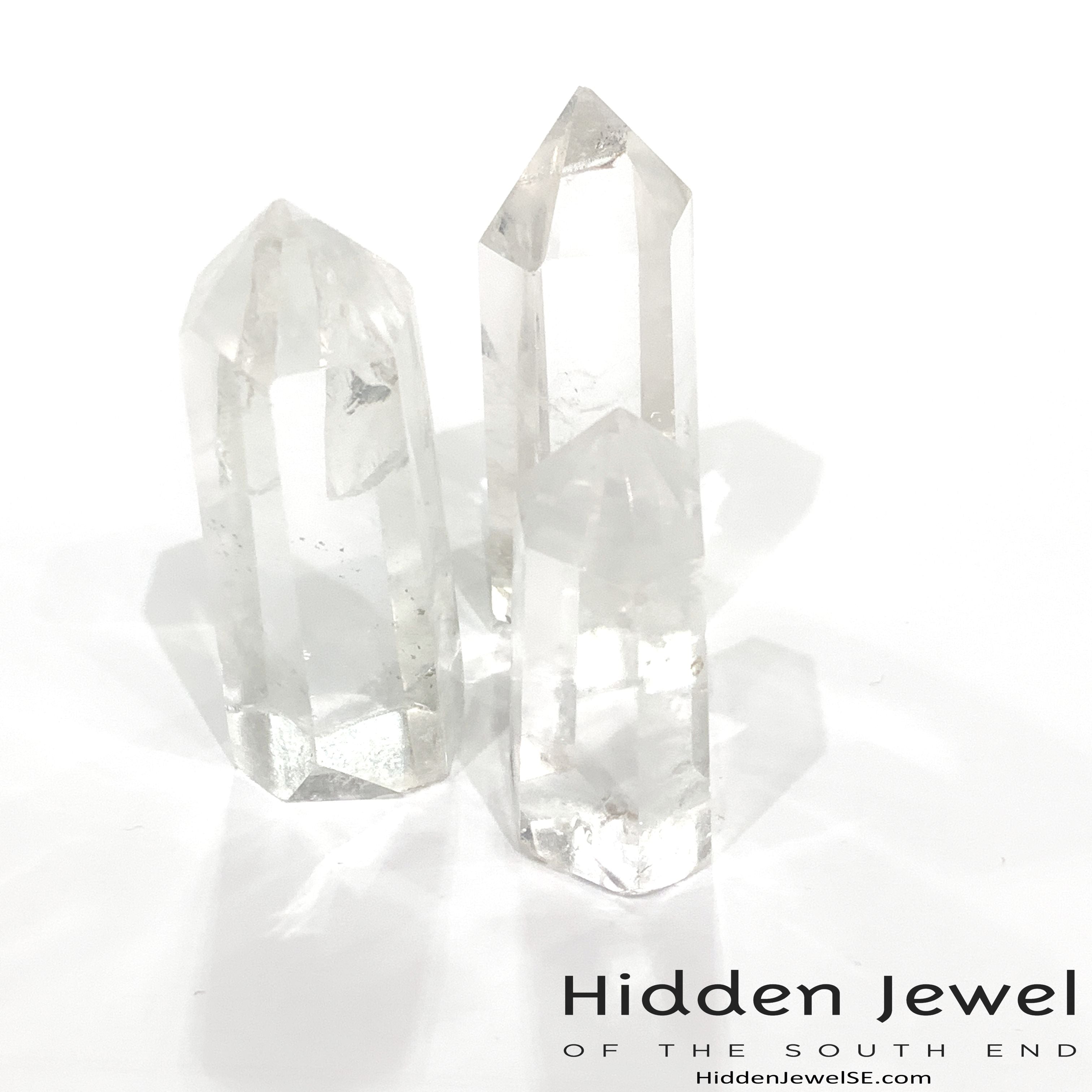 Clear quartz Gemstone Tower