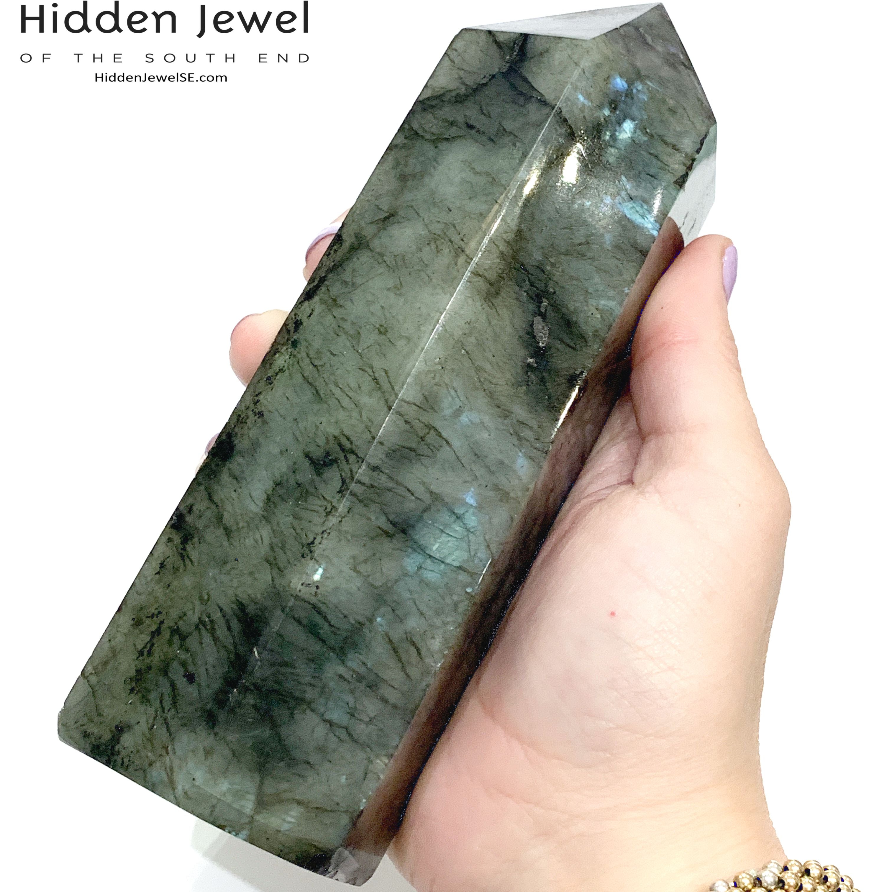 Labradorite Gemstone Tower