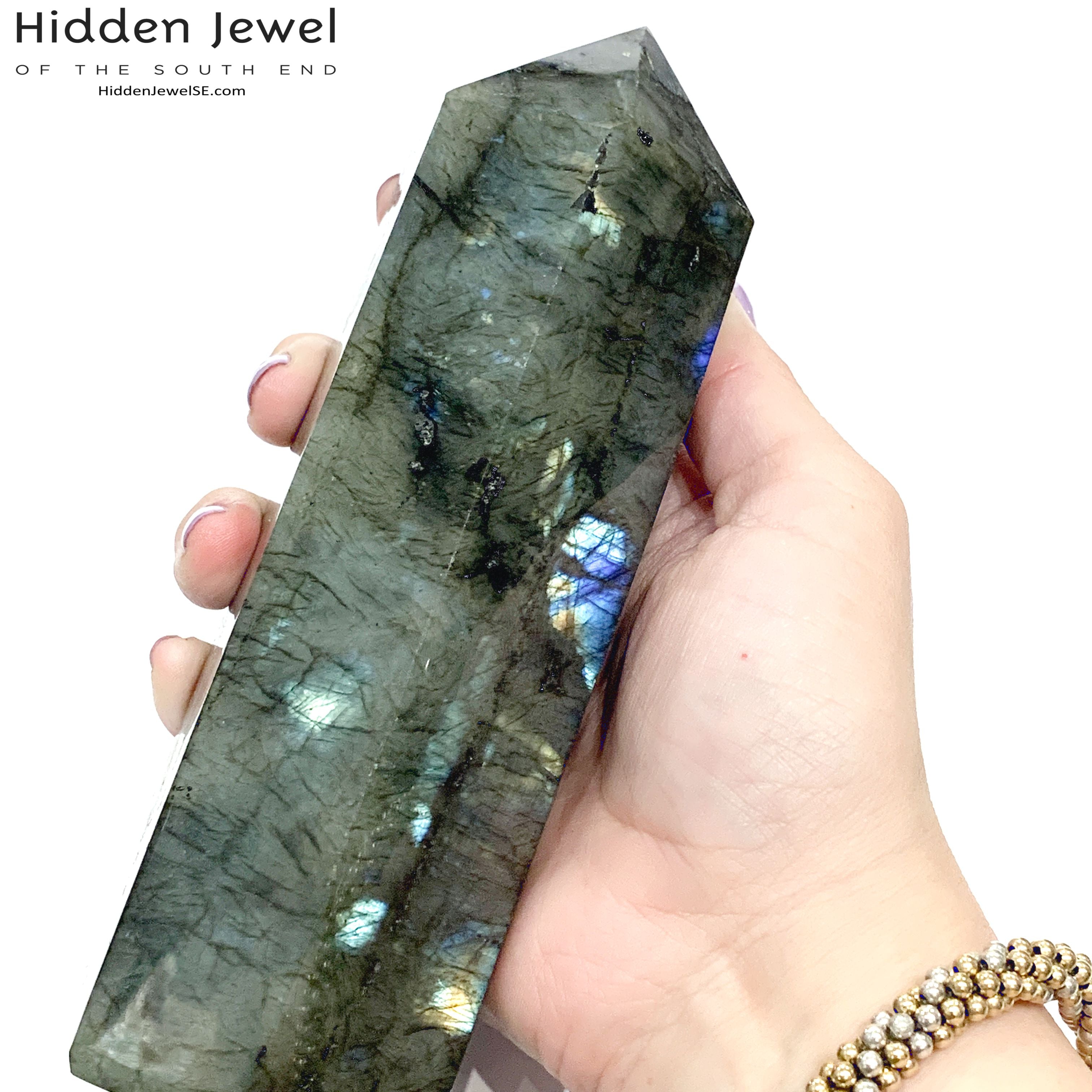 Labradorite Gemstone Tower